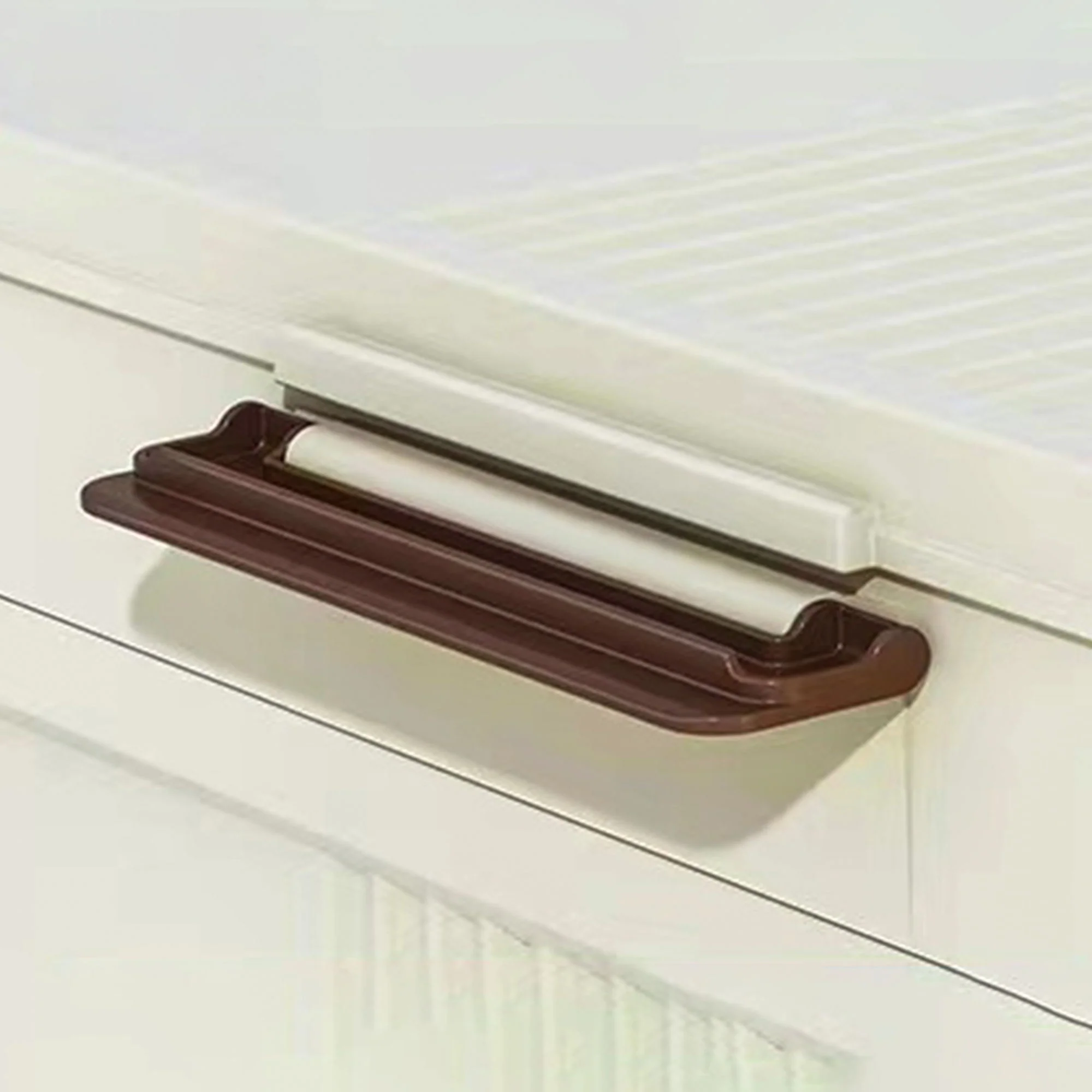 Portable Wardrobe Closet Storage Organizer With Magnetic Doors And Hanging Rod - Cream White - Image 2