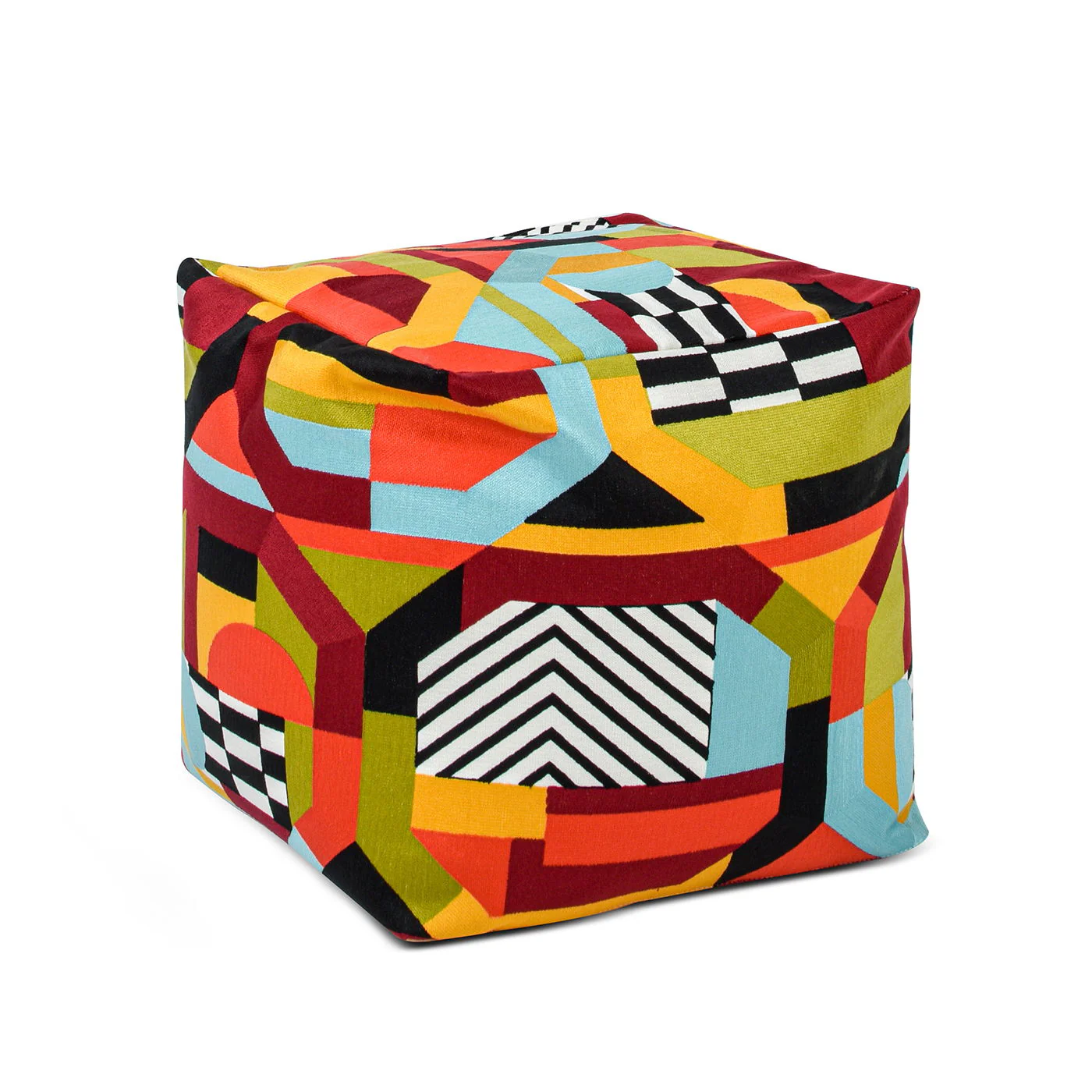 Pouf Luxury Oversized Bean Bag Cube Ottoman - Image 5