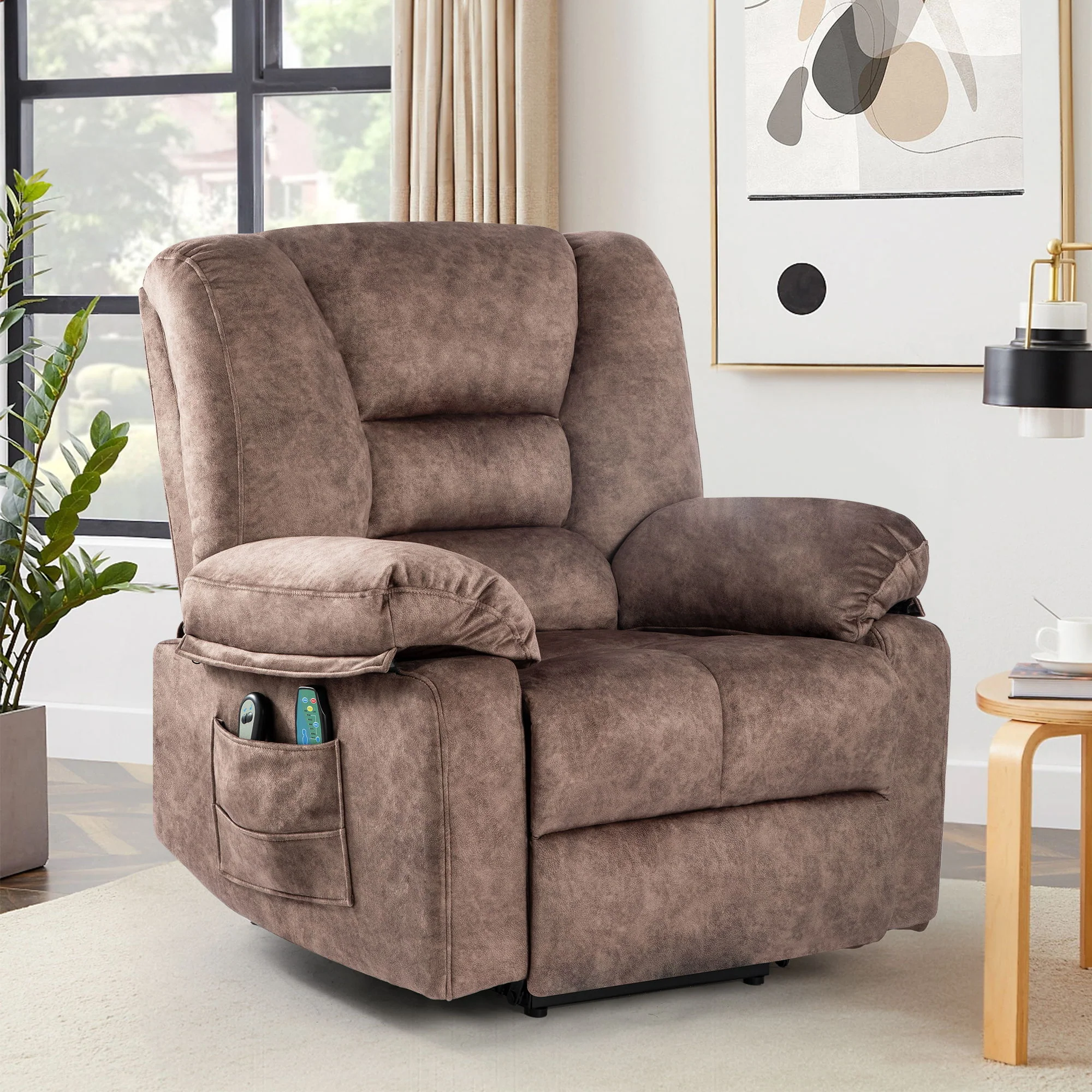 Power Lift Recliner Chair Sofa With Massage - Image 12