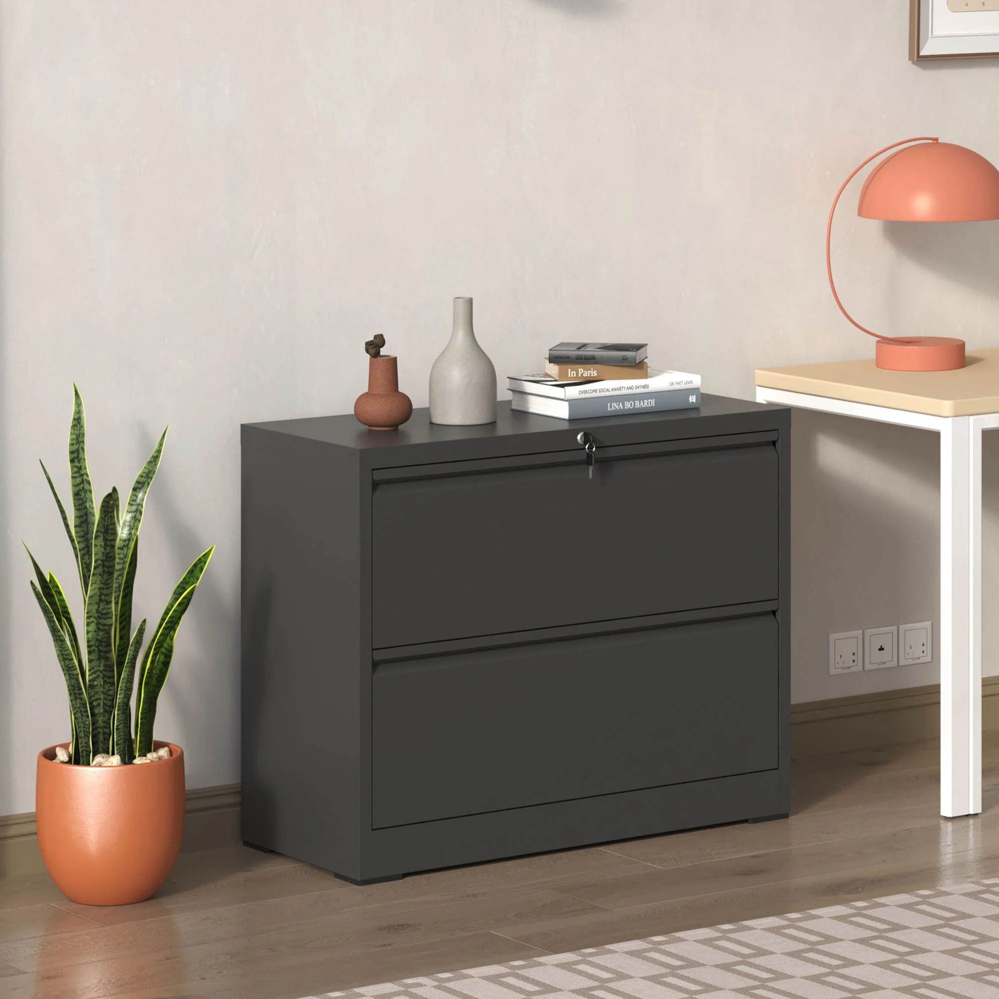Premium Drawer Metal Lateral File Cabinet With Lock - Image 69