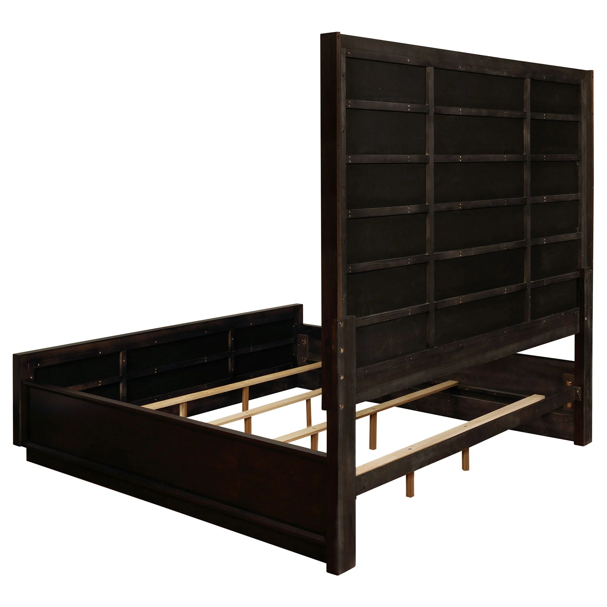 Prescott - 5 Piece California King Bedroom Set - Dark Brown - Image 9
