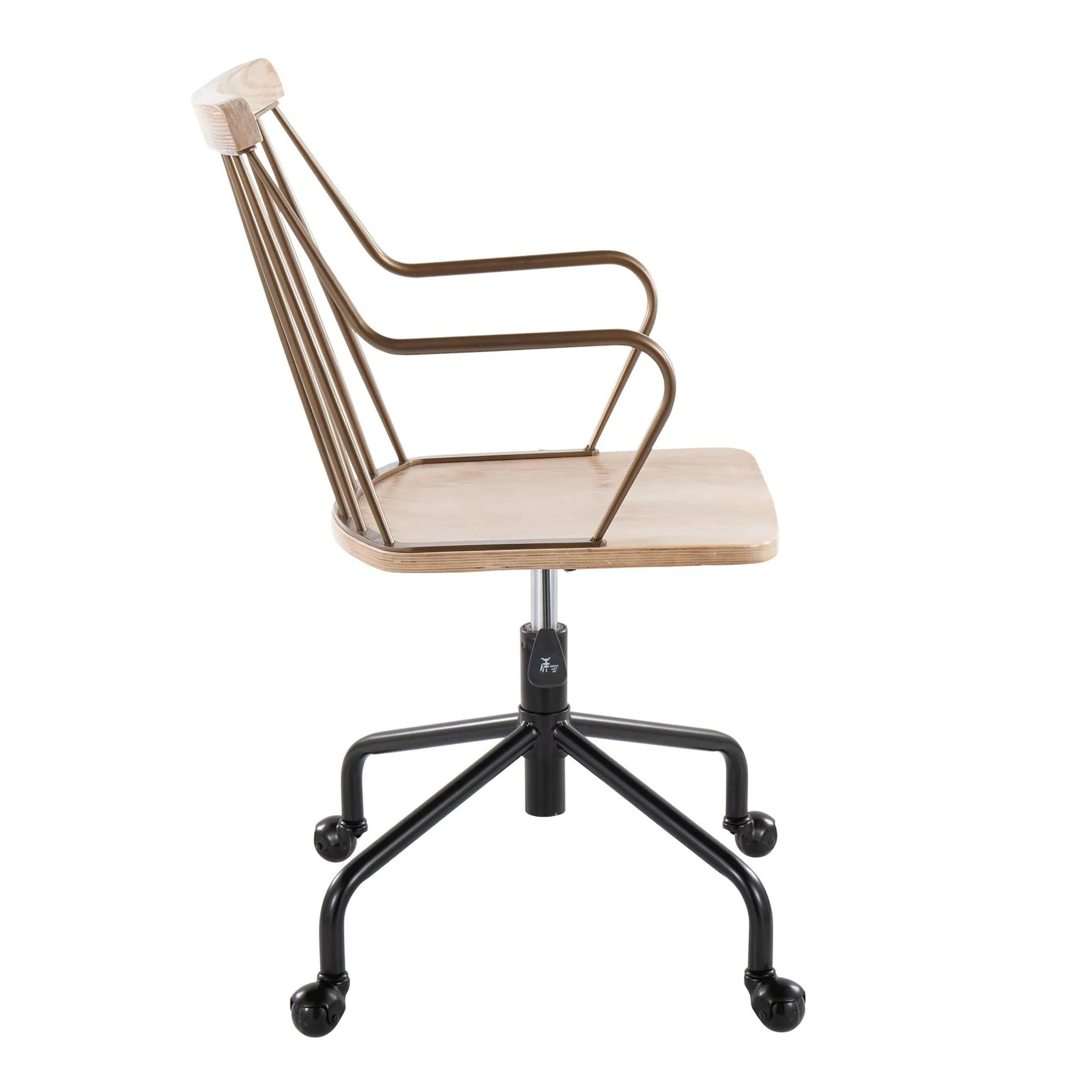 Preston - Farmhouse Adjustable Office Chair - Image 2