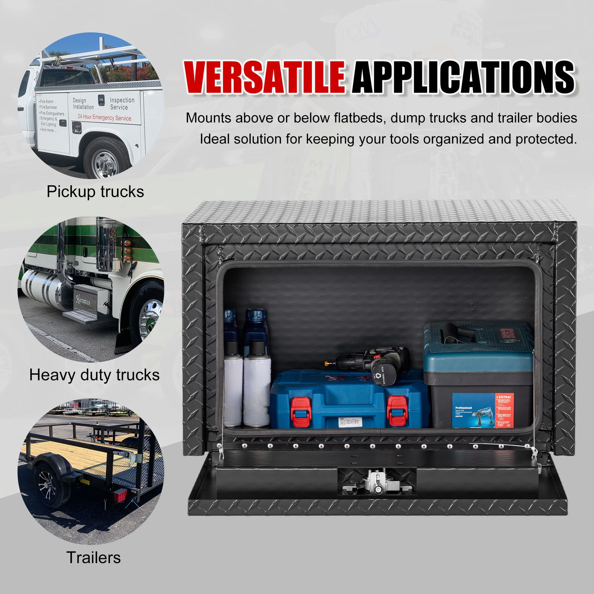 Pro Series - Underbody Truck Tool Box Waterproof Storage Chest - Image 22