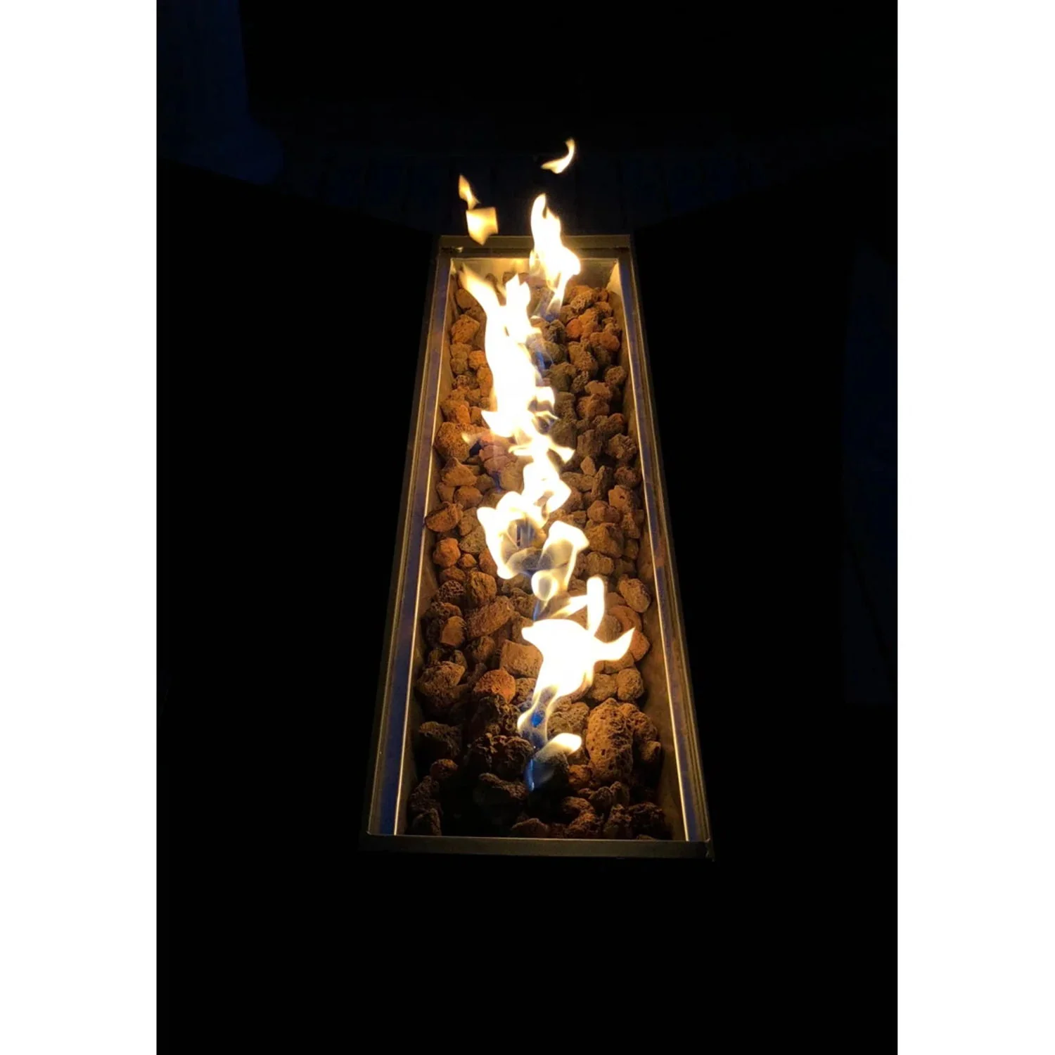 Propane Gas Outdoor Fire Pit Table with Lid Steel 50000 BTU 20x25in - Image 12