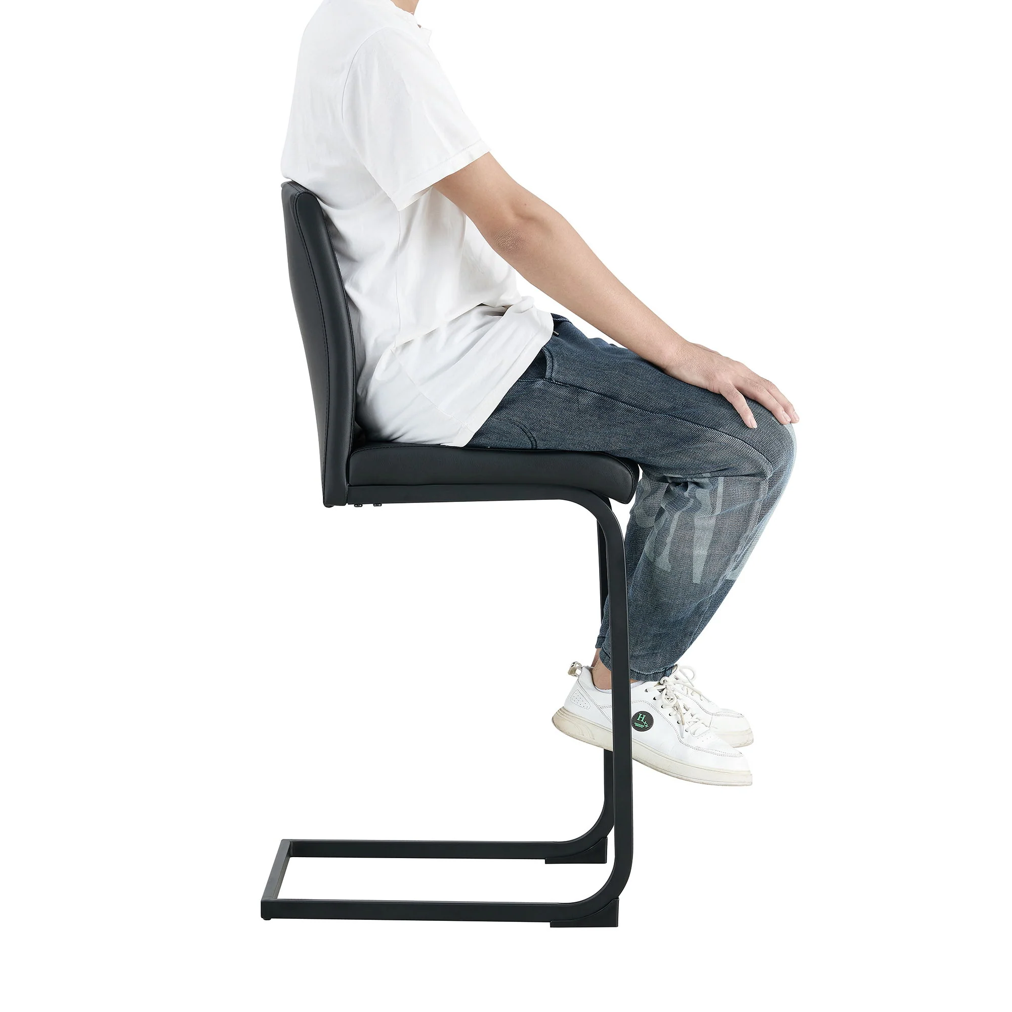 PU Chair Barstool Dining Counter Height Chair (Set of 2) - Image 6