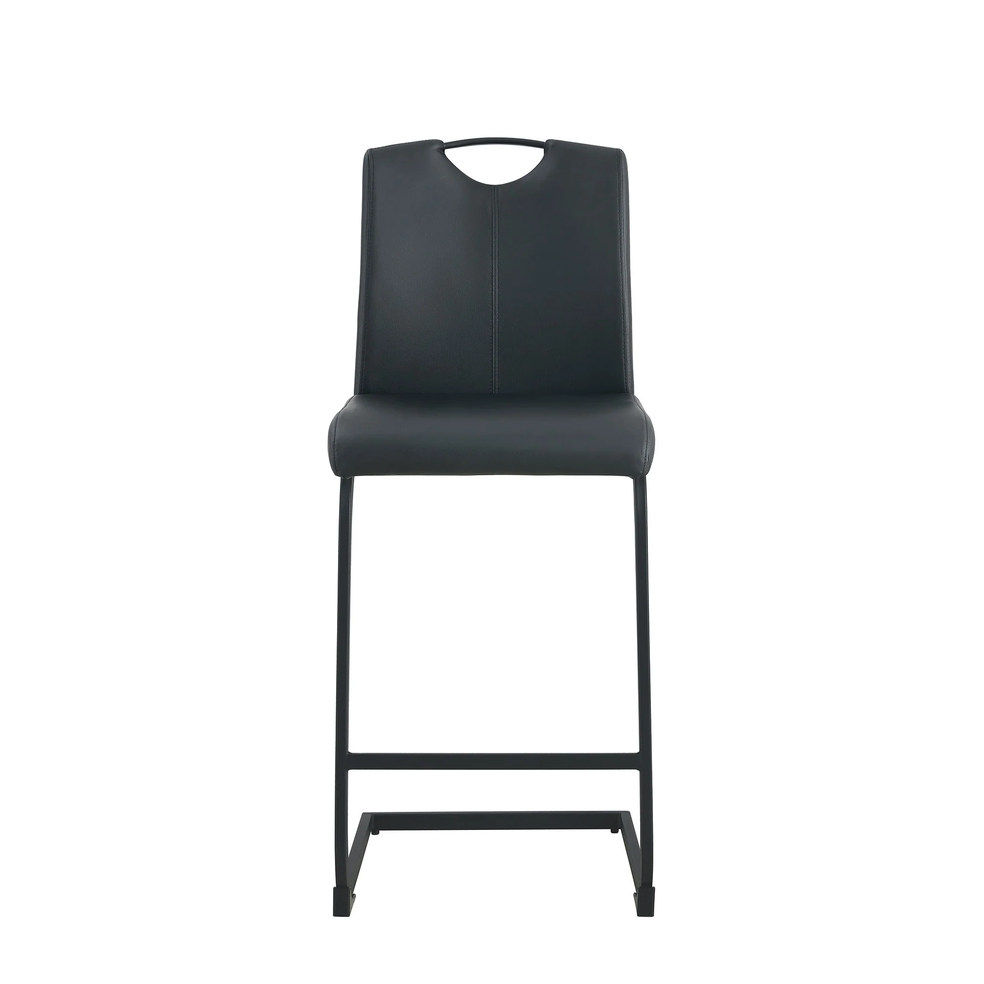 PU Chair Barstool Dining Counter Height Chair (Set of 2) - Image 8