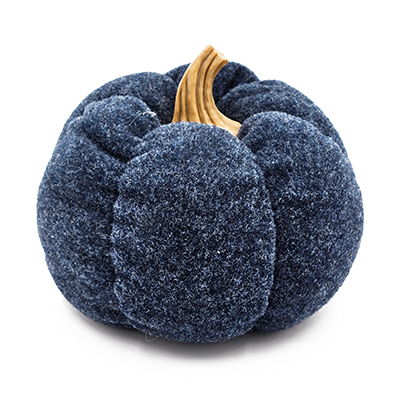 Pumpkin Ornament Decor For Holiday Harvest Festival Fall Festival & Thanksgiving (Set of 3) - Blue - Image 5