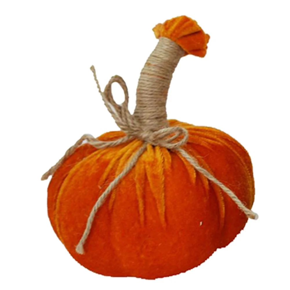Pumpkin Ornament For Holiday Harvest Festival Fall Festival & Thanksgiving (Set of 6) - Image 5