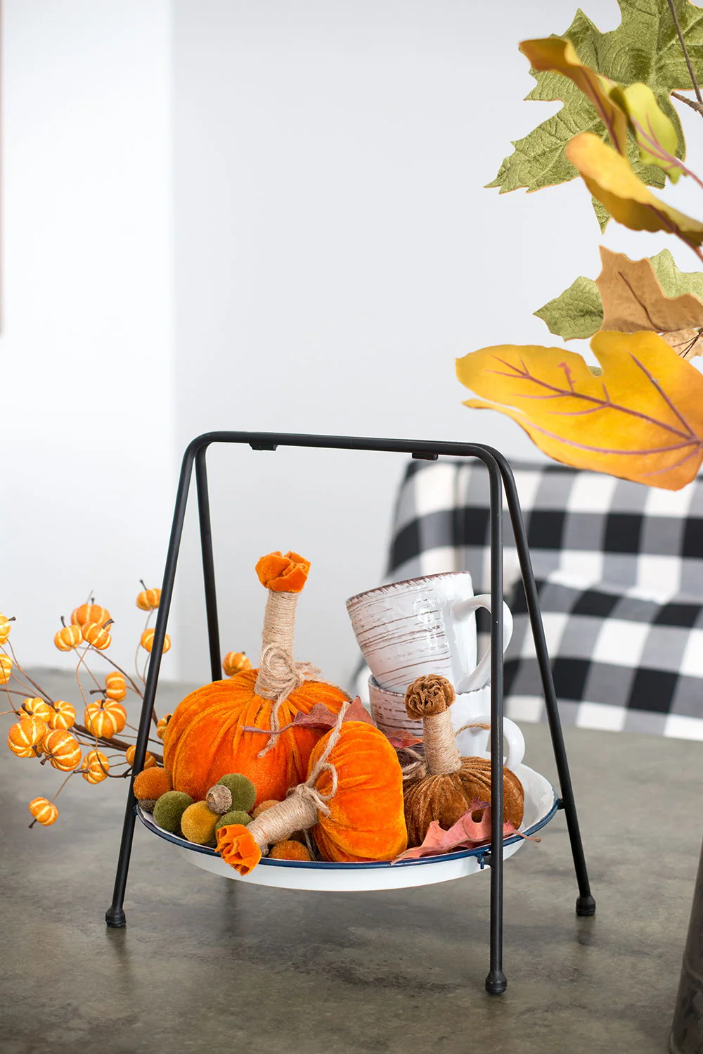Pumpkin Ornament For Holiday Harvest Festival Fall Festival & Thanksgiving (Set of 6) - Image 9
