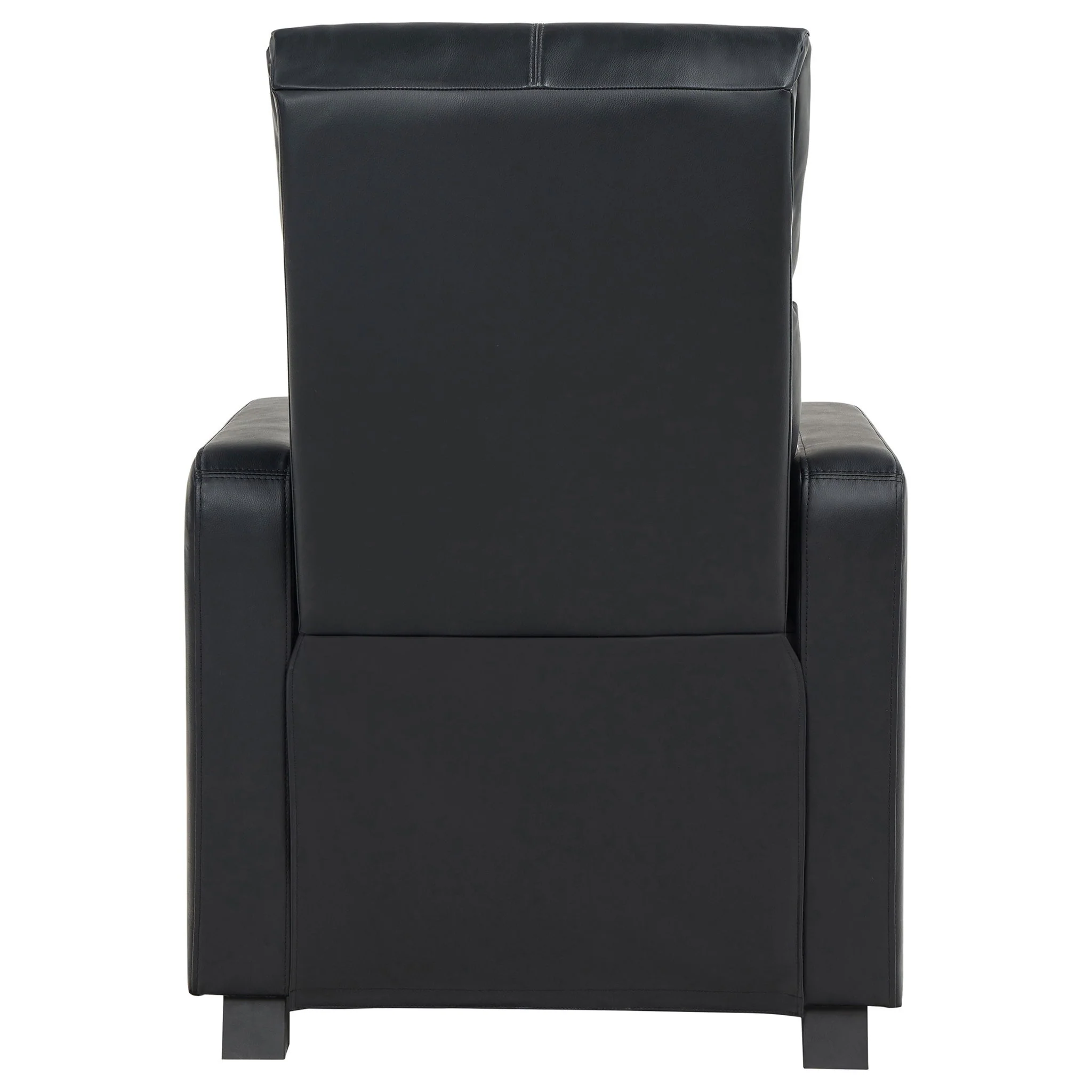 Push Back Recliner - Black - Image 2