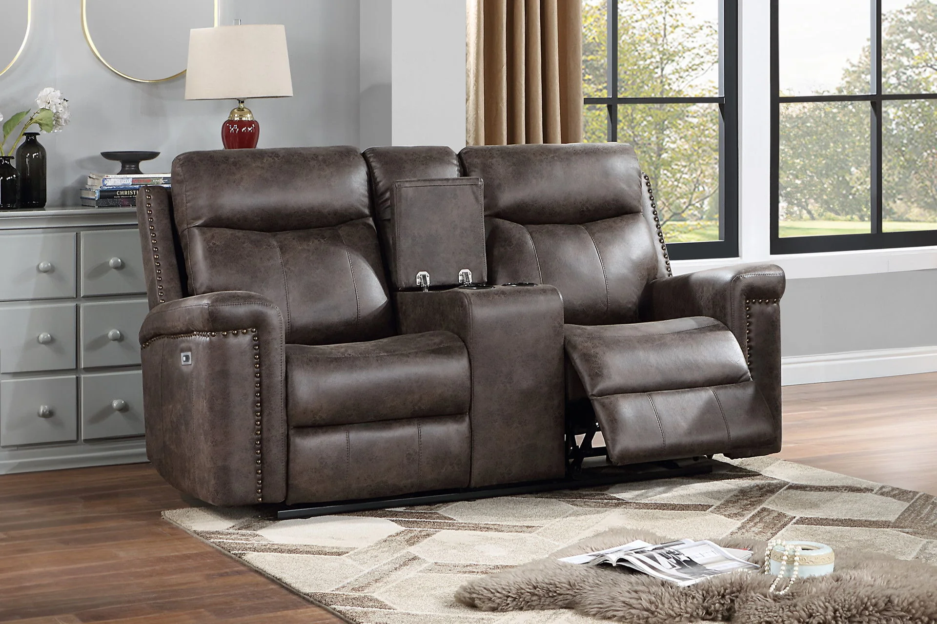 Quade - Console Loveseat - Image 5