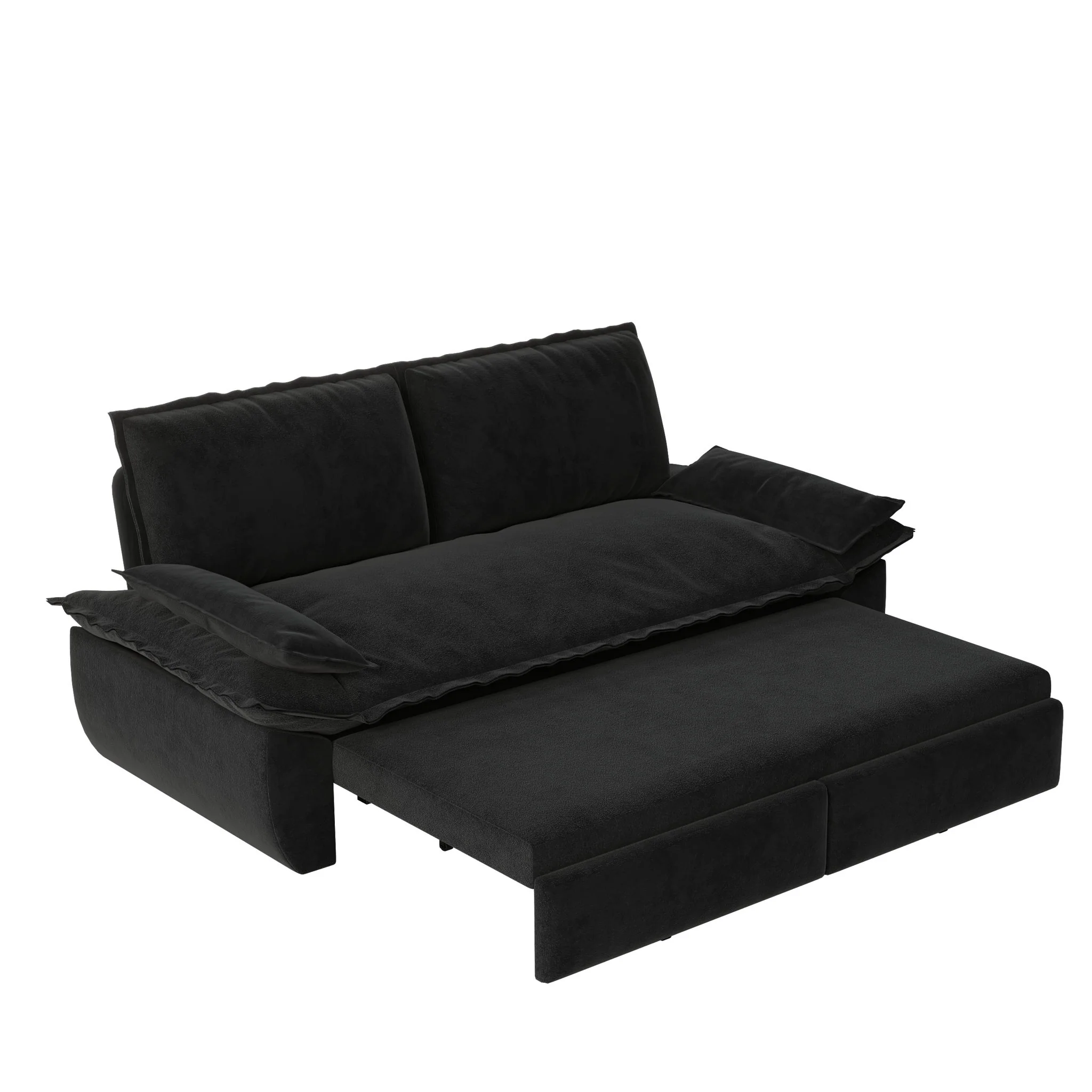Queen Pull Out Sofa Bed, 3 In 1 Convertible Sleeper Sofa - Image 20