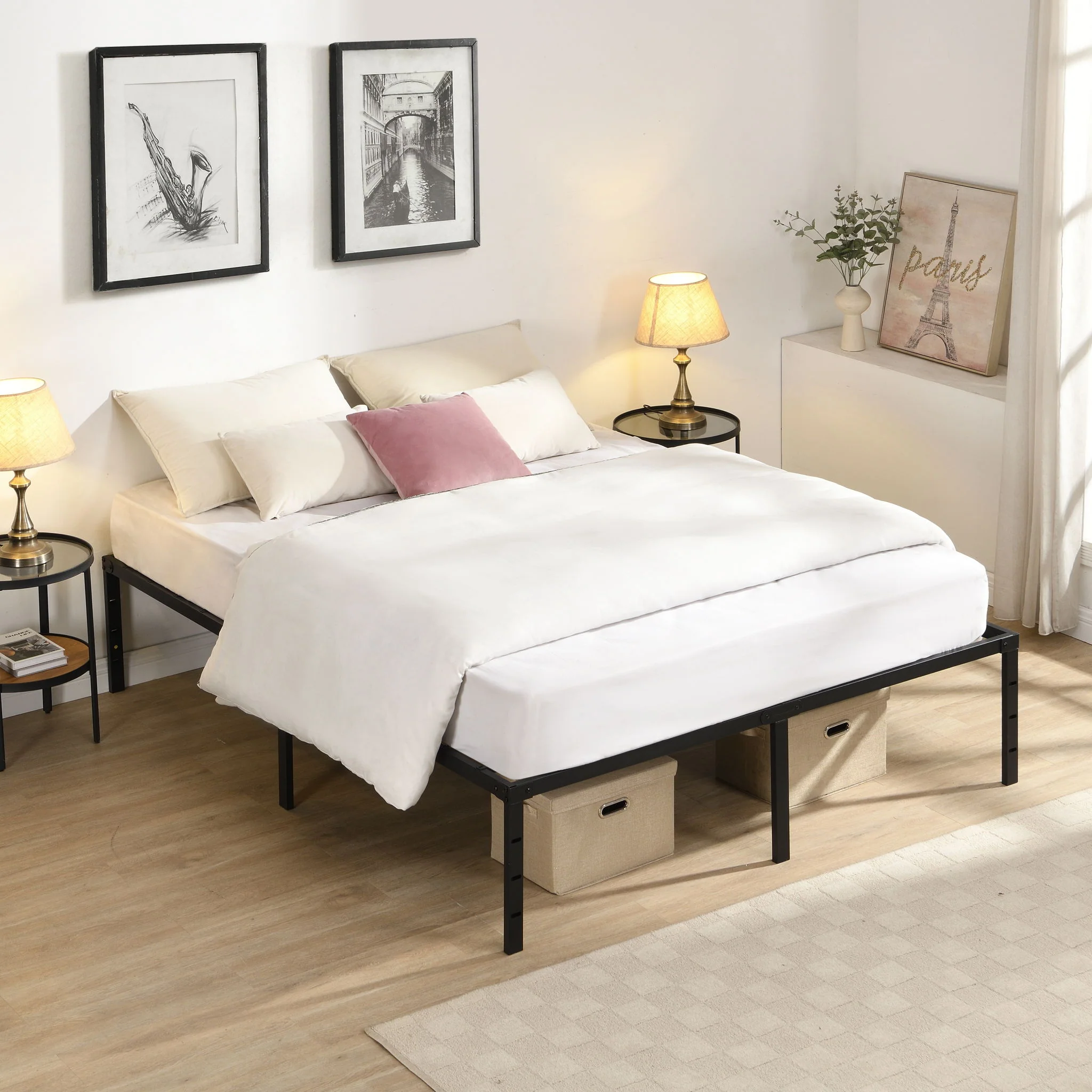 Queen Size With Quiet Support - Black - Image 7