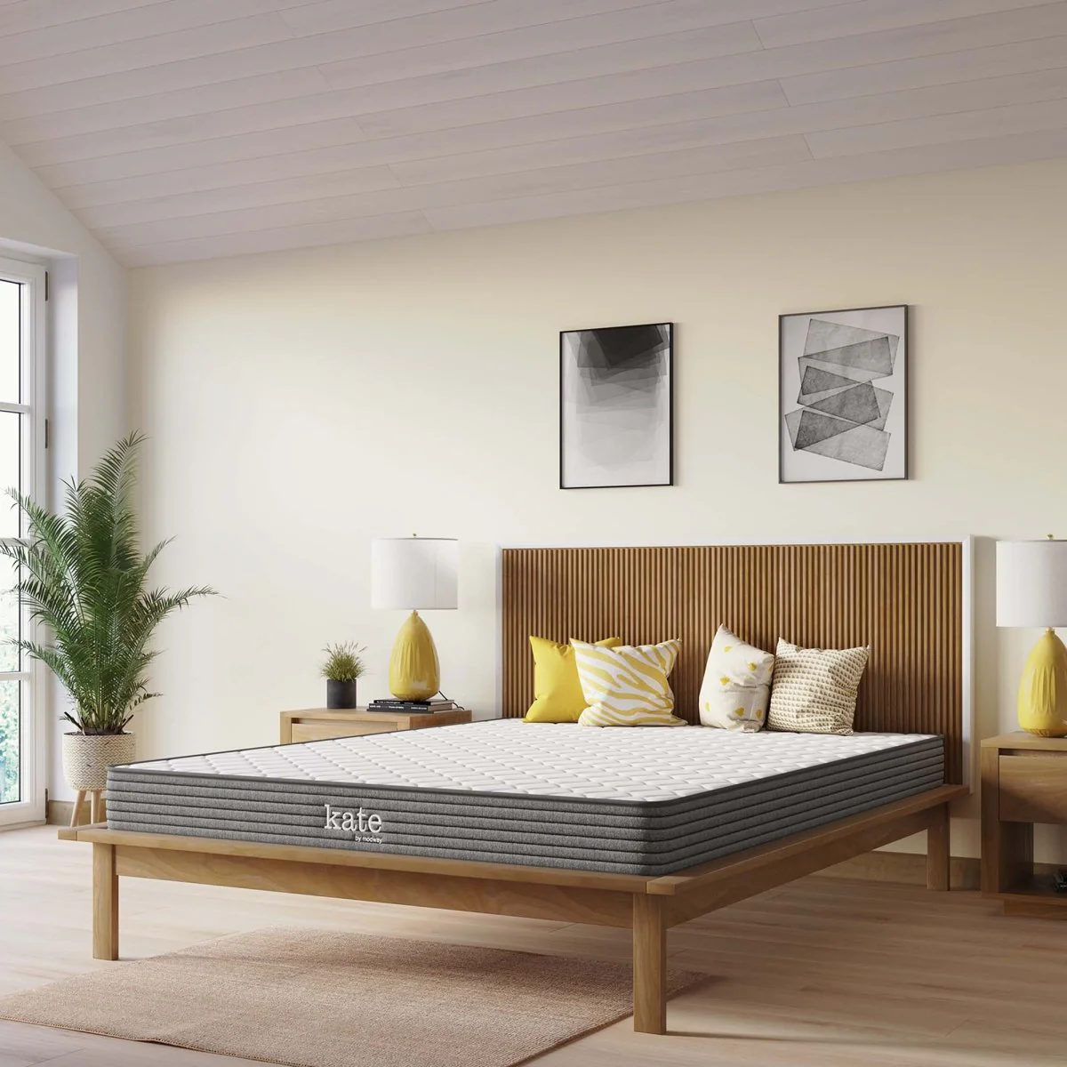 Quilted Top Bonnell Spring Mattress - Image 54