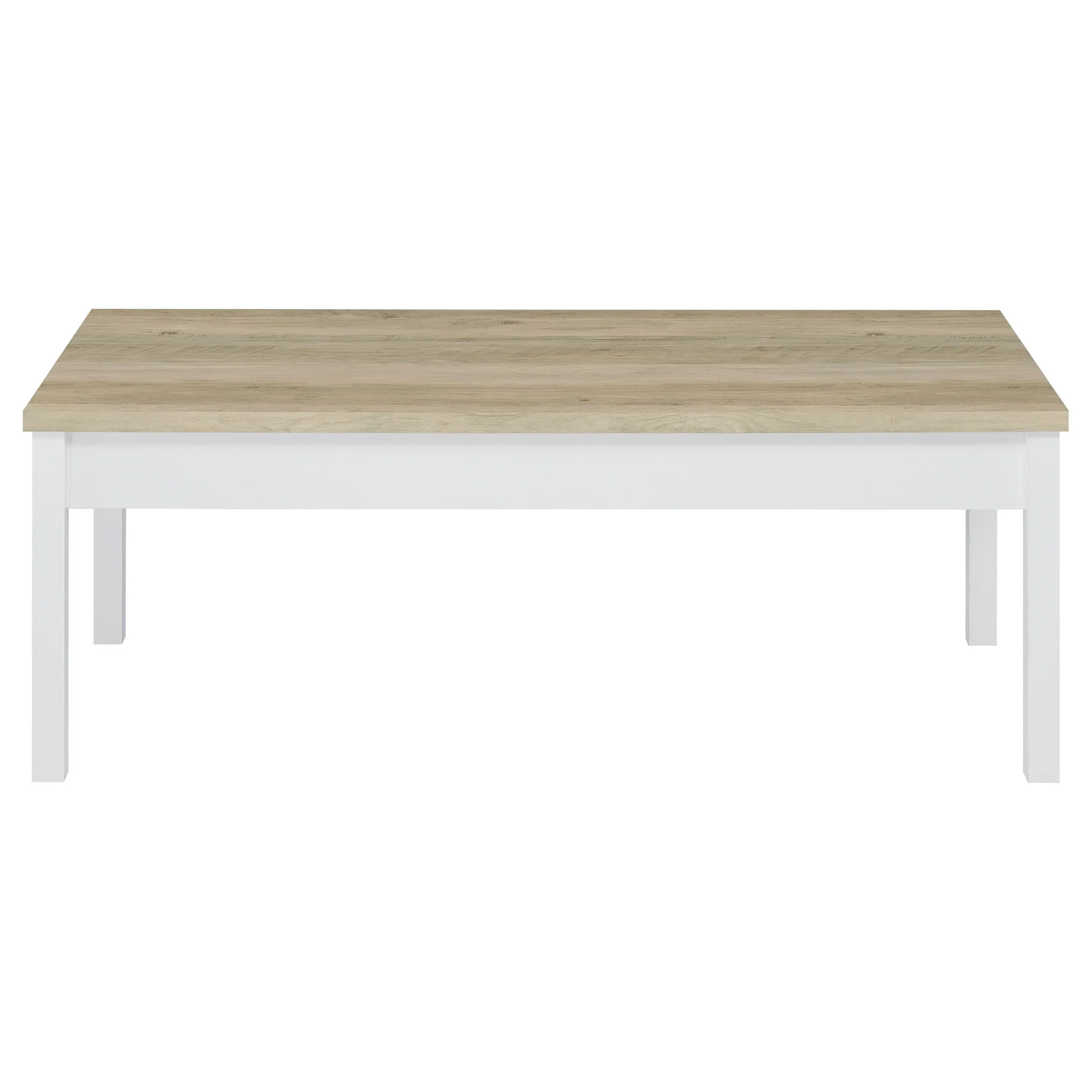 Quintara - 3 Piece Coffee Table Set - Natural / White - Image 6