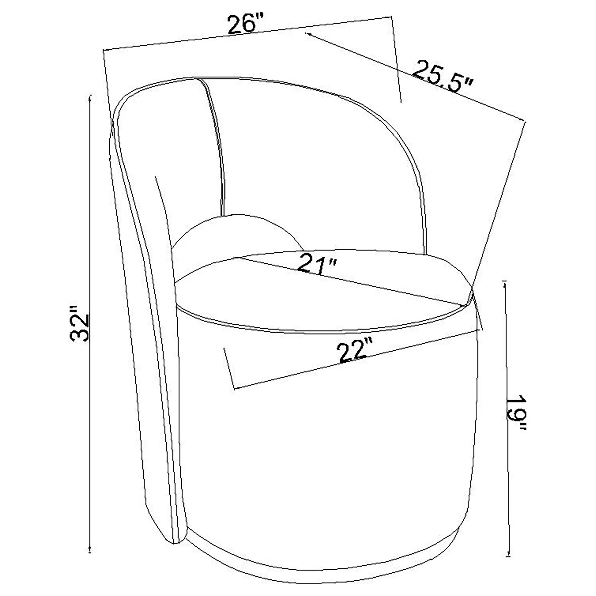 Quinto - Swivel Accent Chair - Image 11