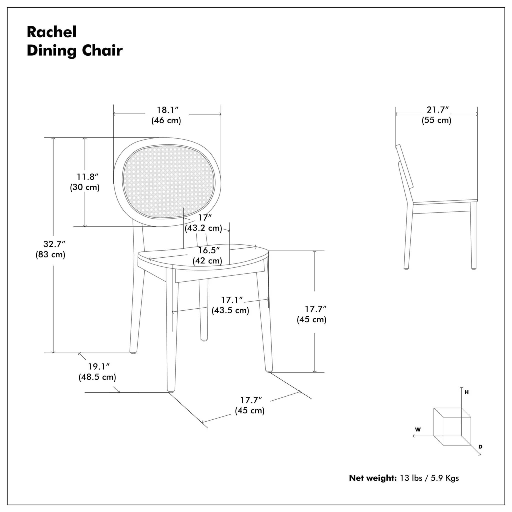 Rachel - Dining Chair (Set of 2) - Image 4