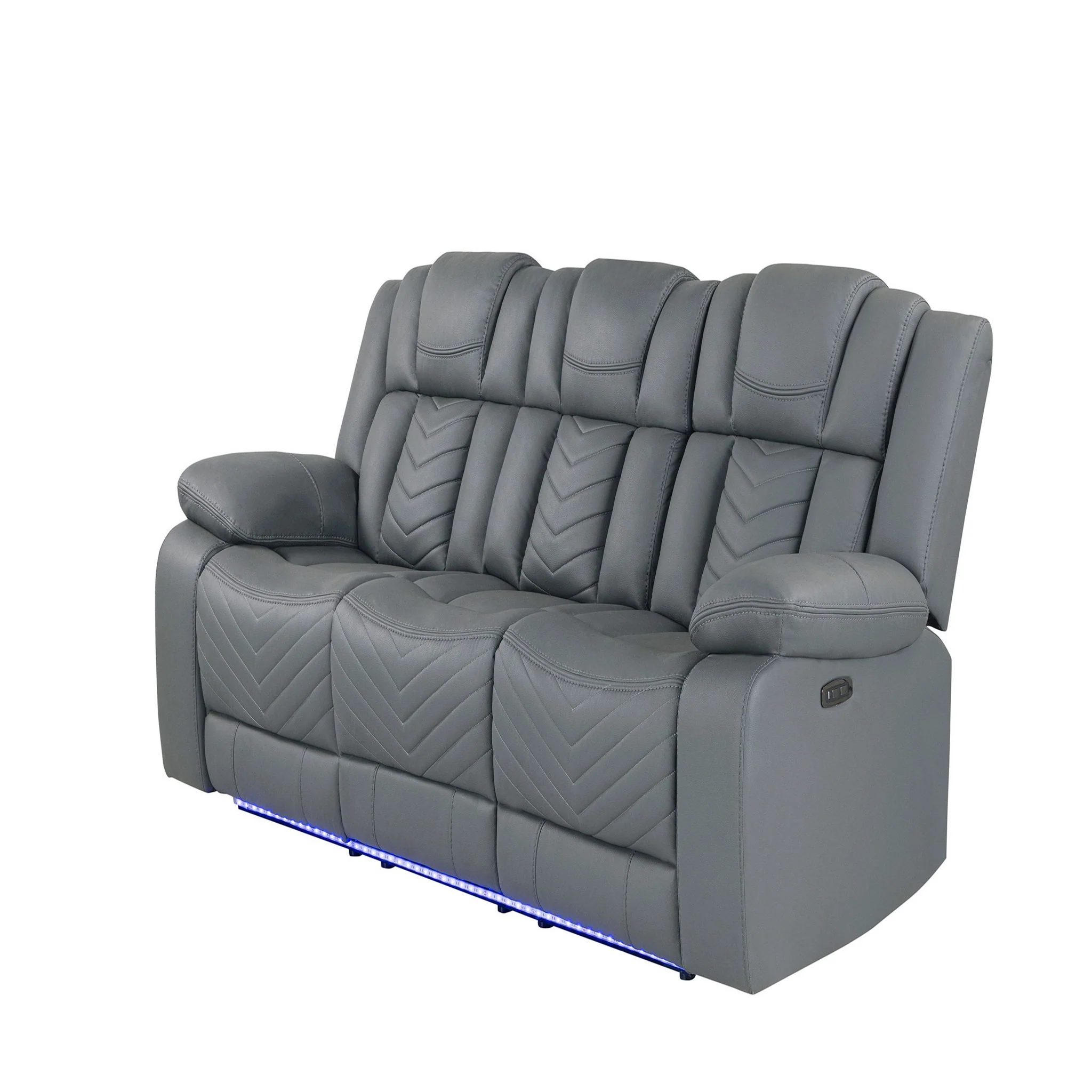 Raize - Power Living Room Set With Storage Console And Cup Holders - Image 7