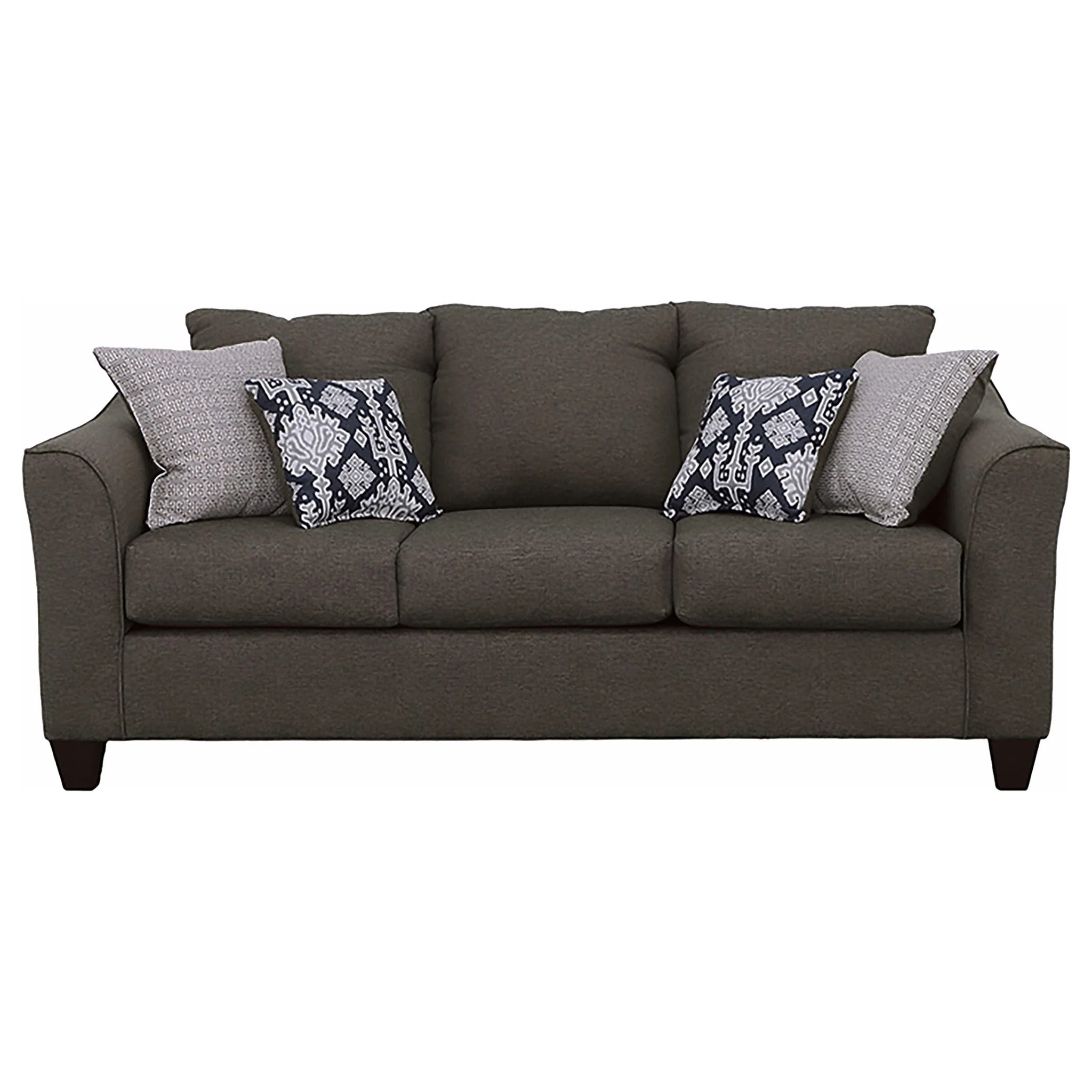 Ralston - Sofa With Accent Pillows - Gray - Image 5