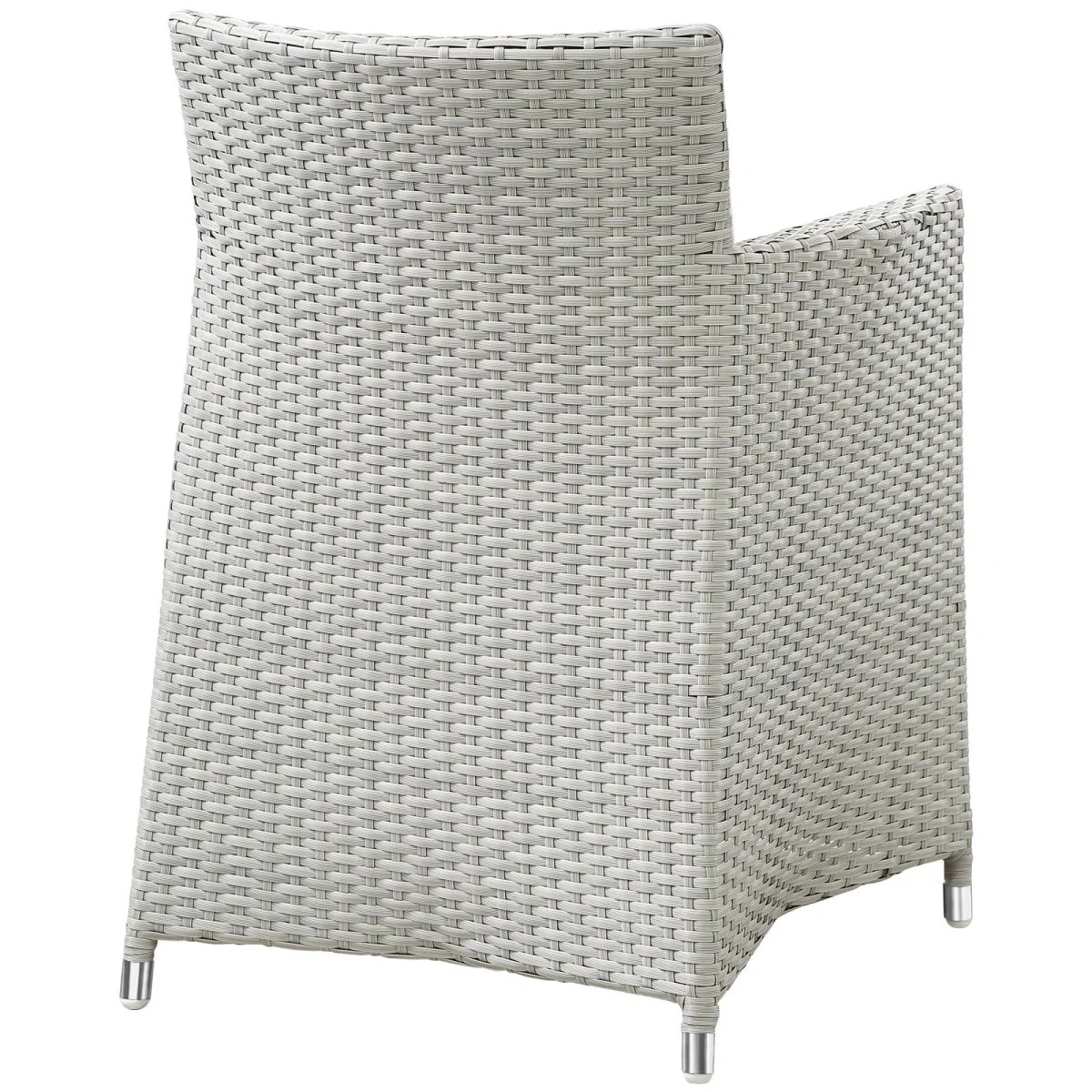 Rattan and Aluminum Outdoor Dining Set with Wood Slats – Multiple Configurations - Image 33