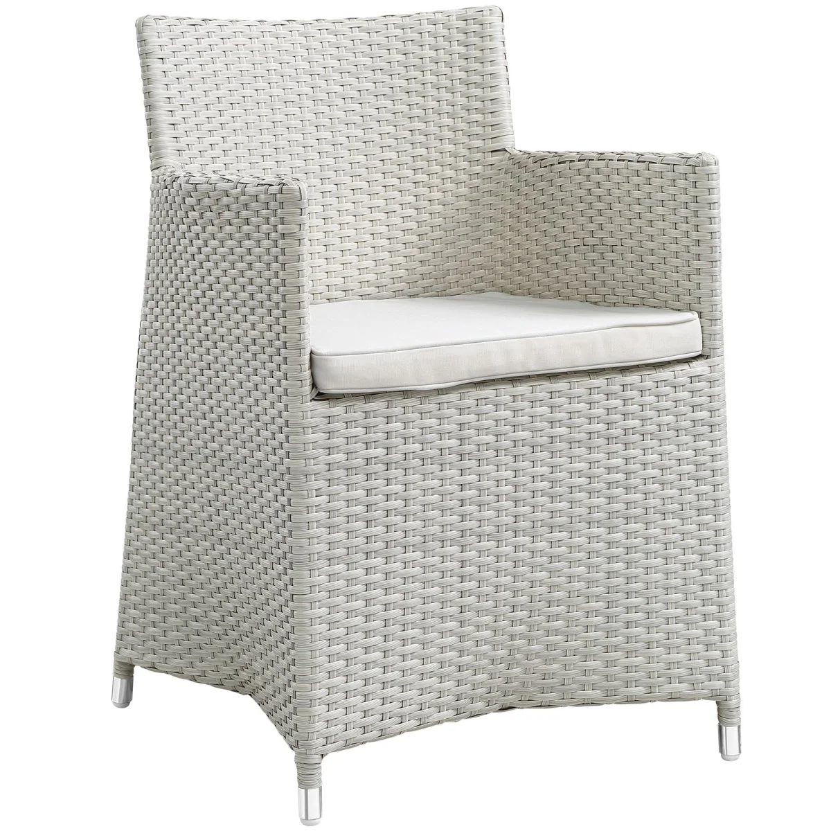 Rattan and Aluminum Outdoor Dining Set with Wood Slats – Multiple Configurations - Image 58