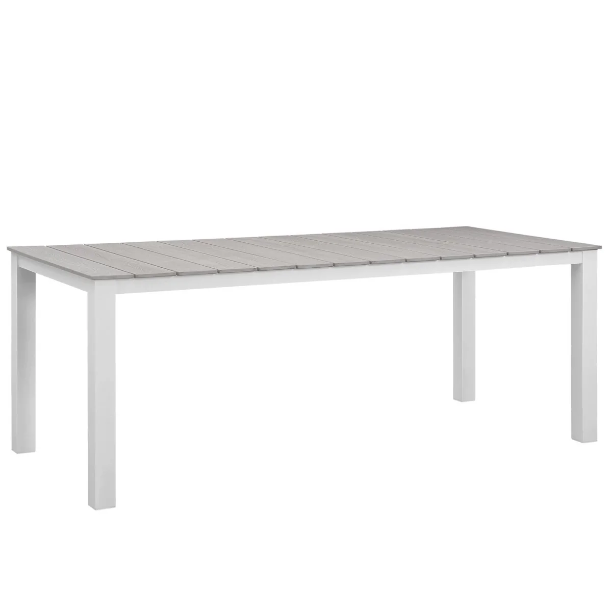 Rattan and Aluminum Outdoor Dining Set with Wood Slats – Multiple Configurations - Image 59