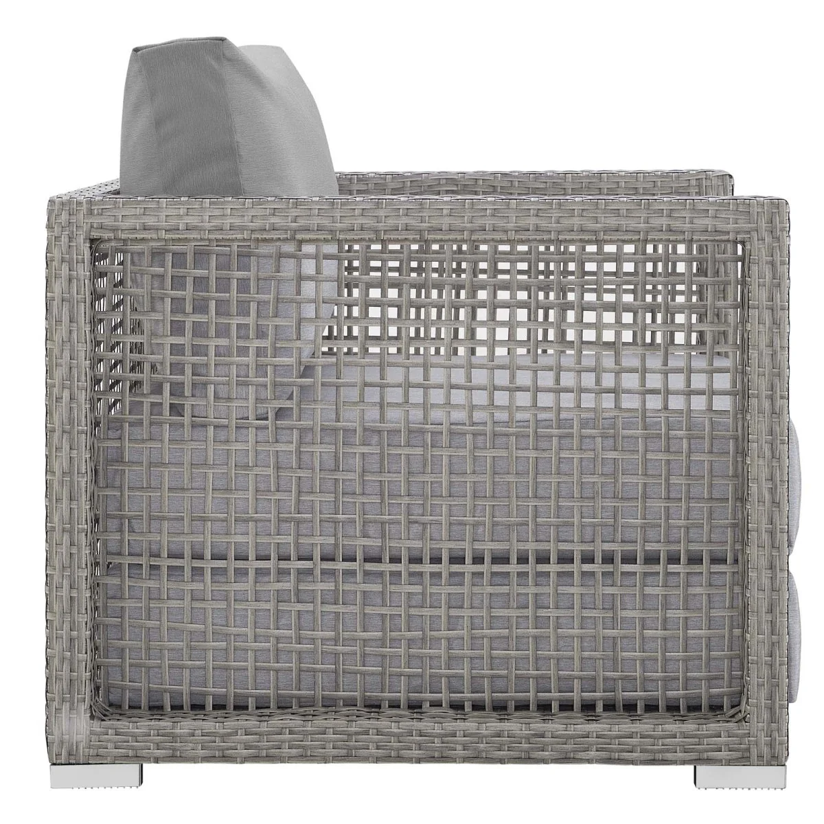 Rattan Outdoor Patio Armchair for Garden, Deck and Porch Seating, Woven Design - Image 18