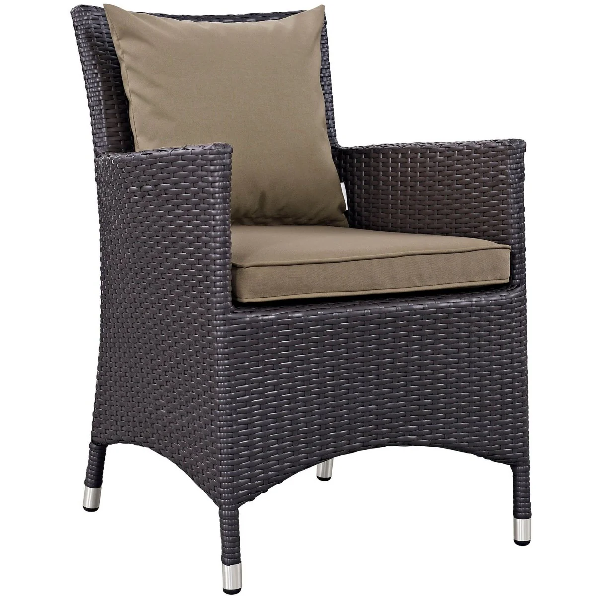 Rattan Outdoor Patio Armchair Set of 2 – Durable Woven Design for Comfortable Seating - Image 14