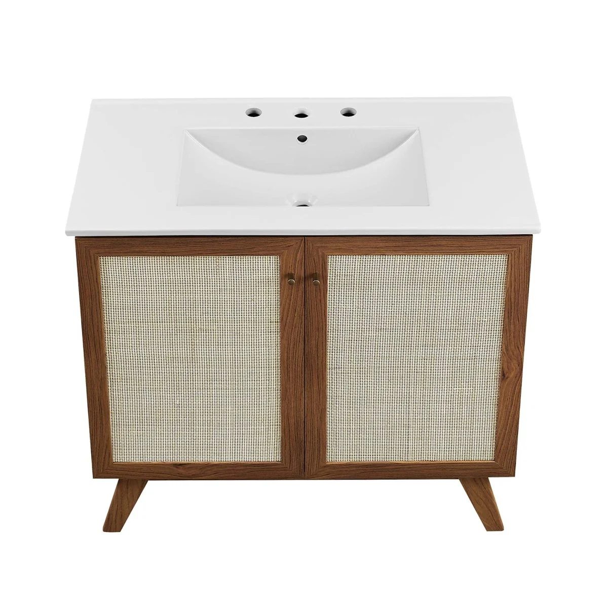 Rattan Weave Bathroom Vanity with Sink — Stylish Woven Vanity for Modern Bathrooms - Image 136