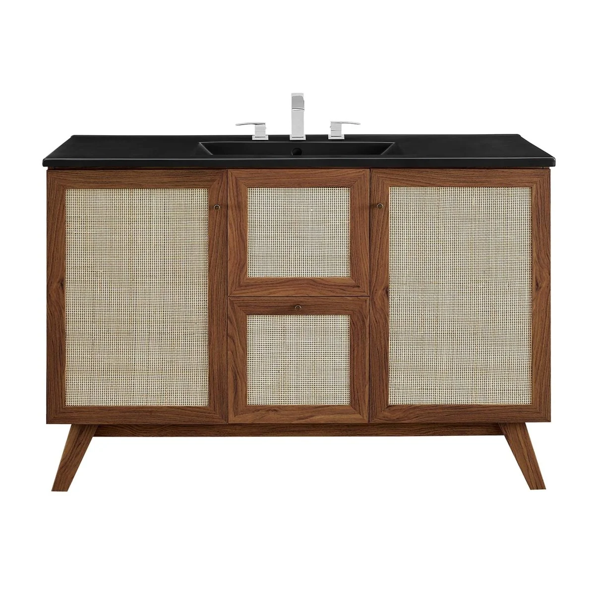 Rattan Weave Bathroom Vanity with Sink — Stylish Woven Vanity for Modern Bathrooms - Image 233