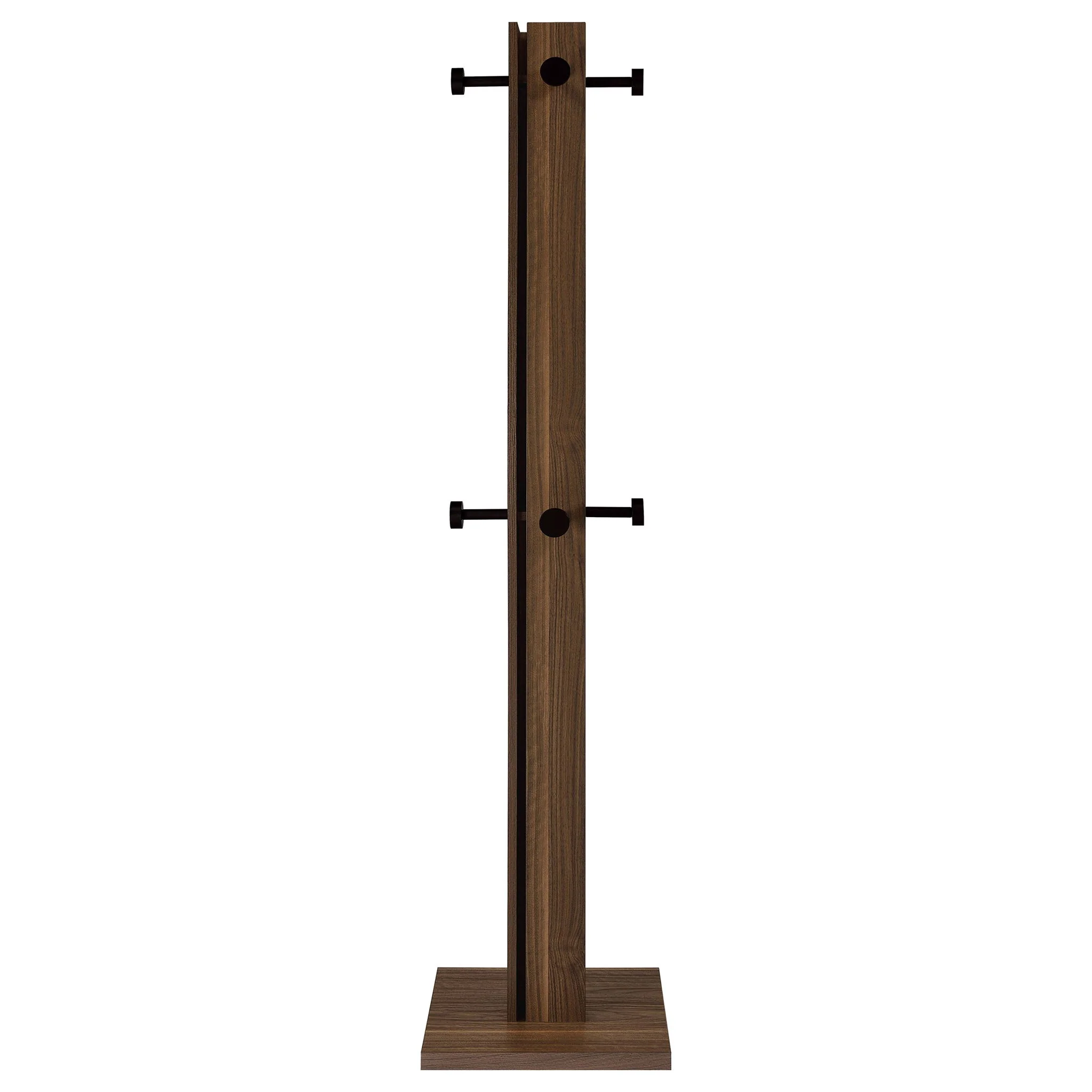 Rawlins - Coat Rack With 8 Hooks - Walnut - Image 5