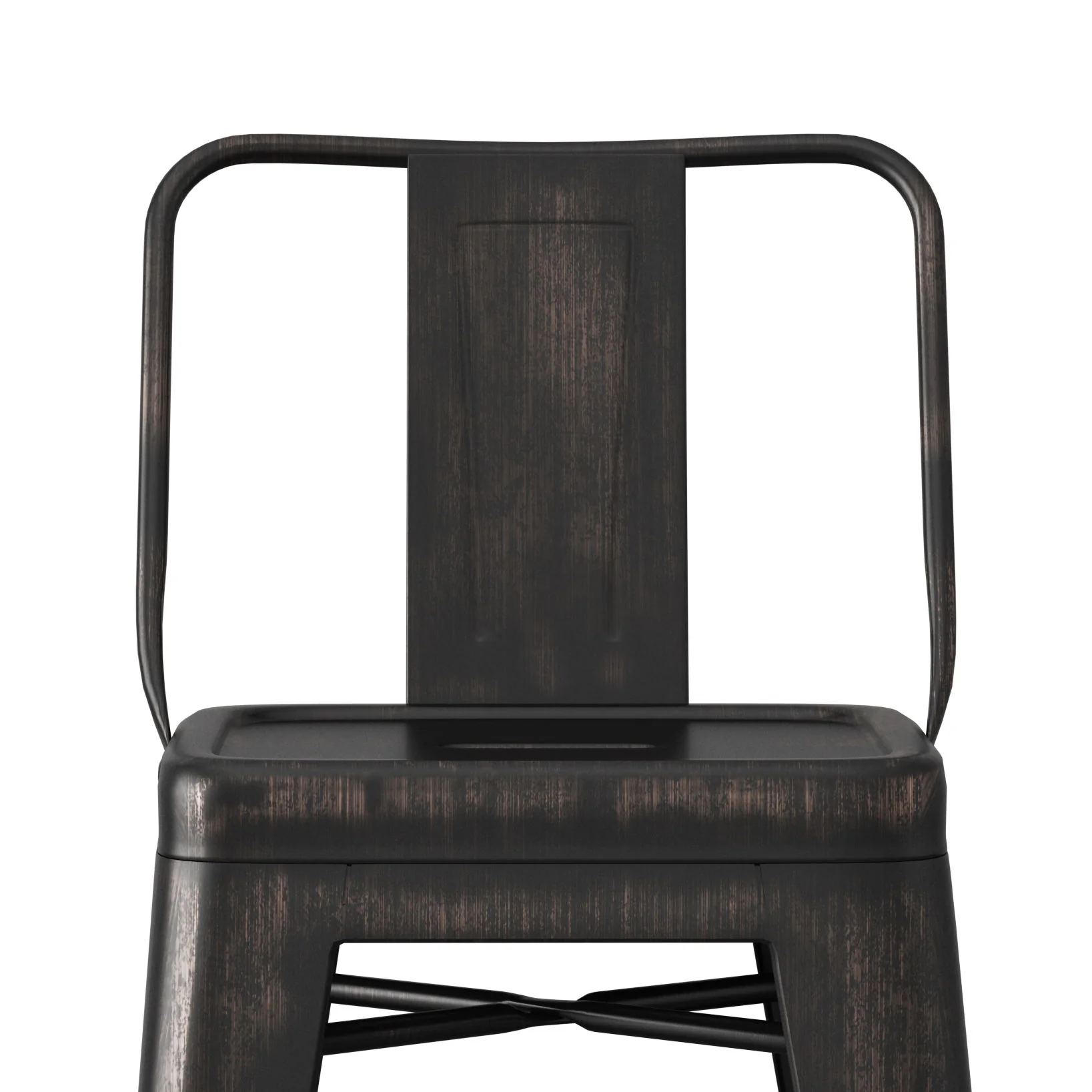 Rayne - Curved Back Metal Stool (Set of 2) - Image 38