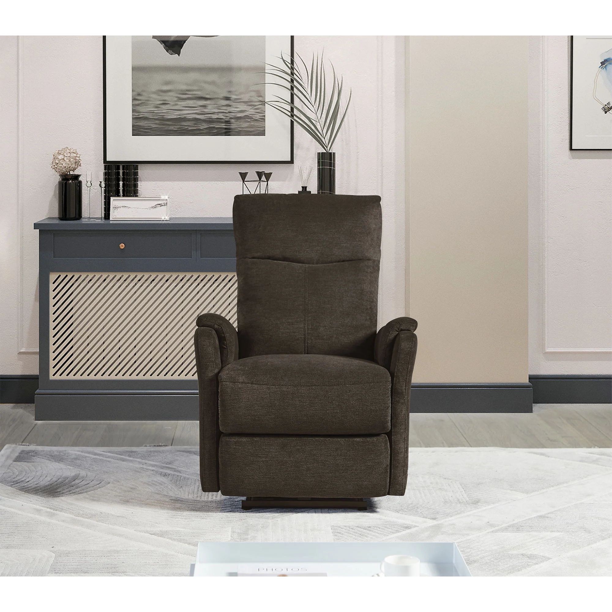 Recliner Chair With Power Function Easy Control Big Stocks, Recliner Single Chair For Living Room, Bed Room - Image 19