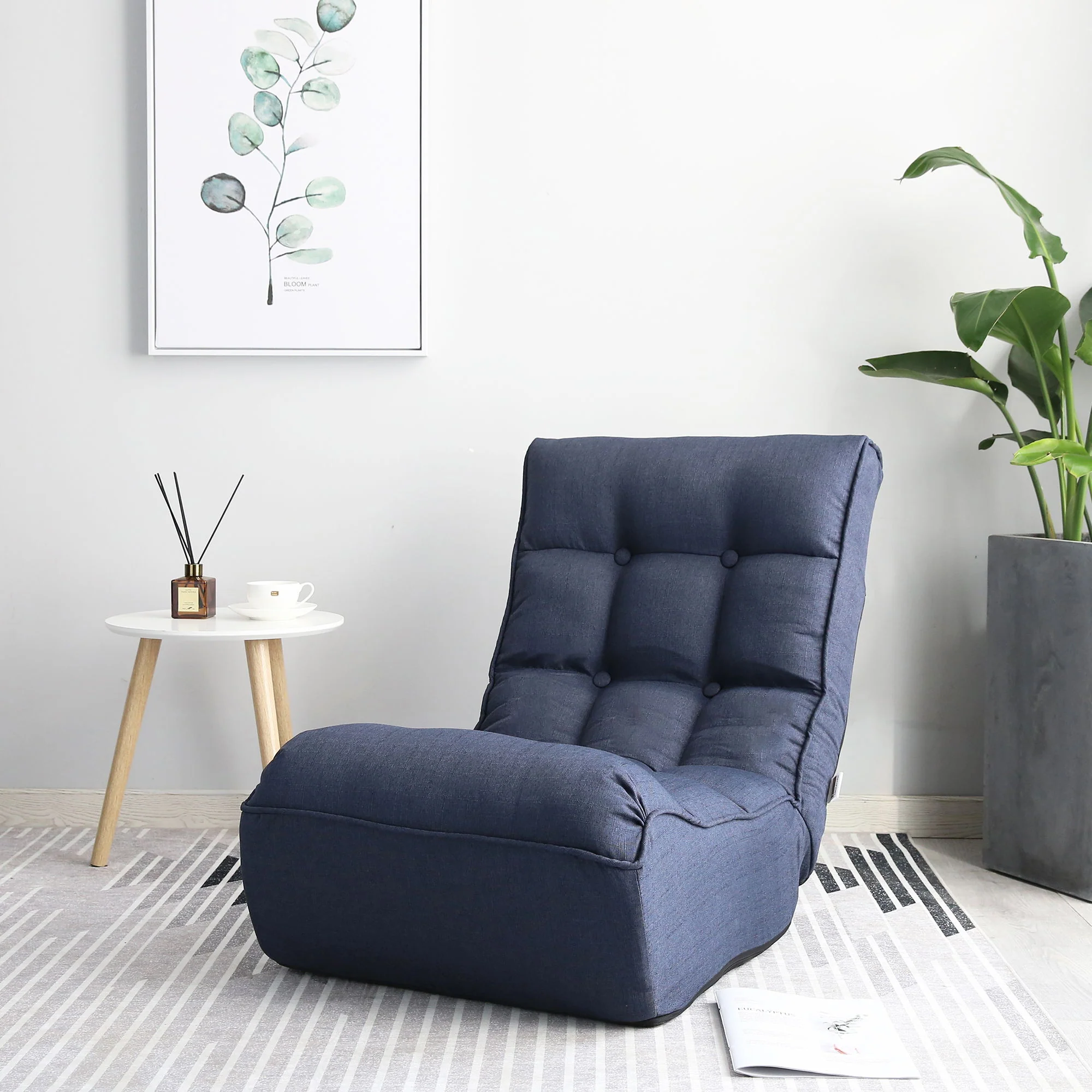 Reclining Japanese Chair Lazy Sofa Tatami Balcony Adjustable Chair - Image 27