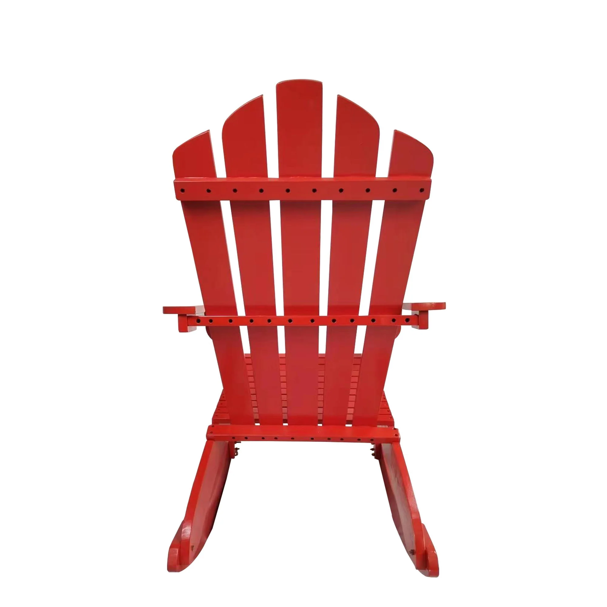 Reclining Outdoor Rocking Adirondack Chair - Image 11