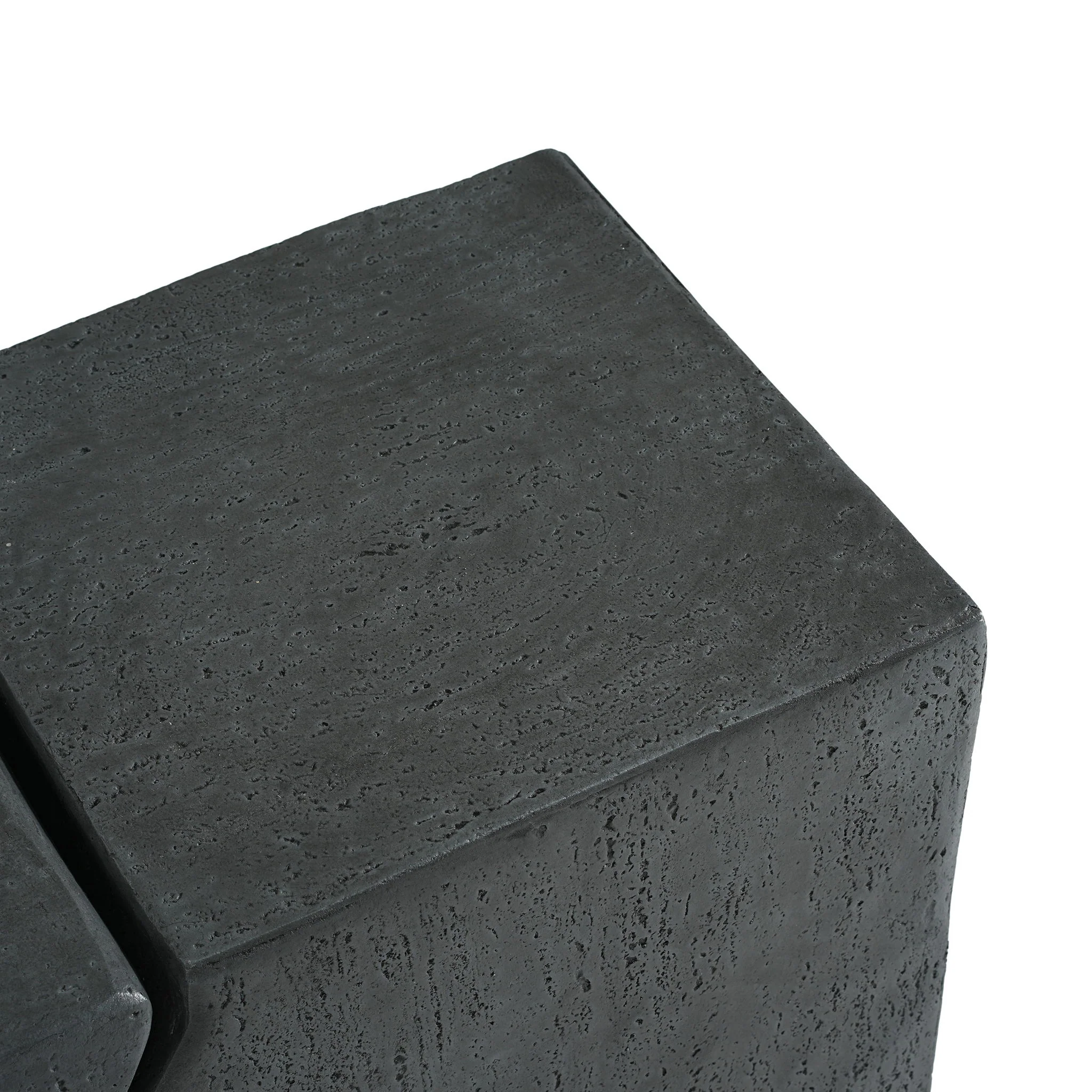 Rectangular Outdoor Indoor Accent Side Table (Set of 2) - Image 8