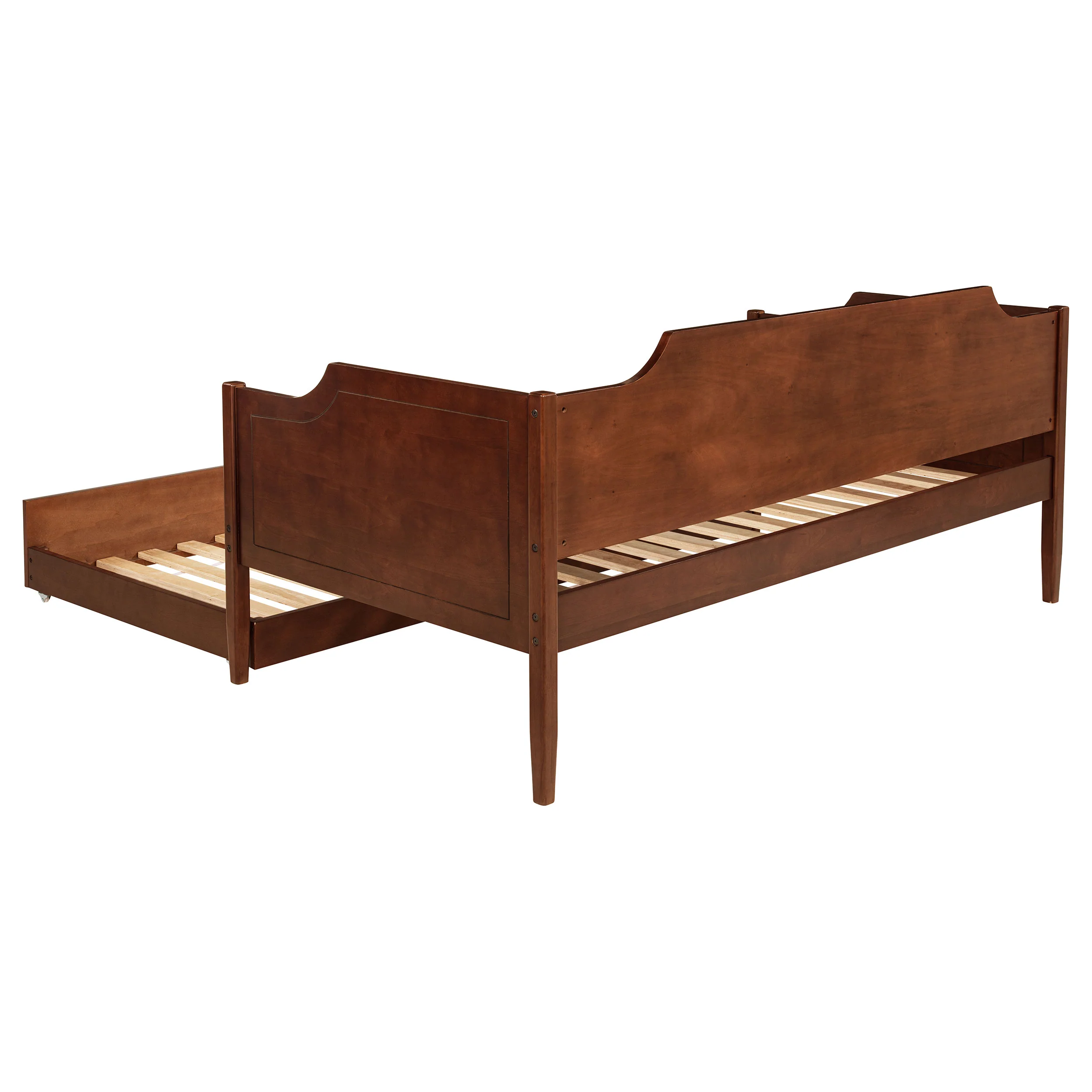 Redding Wood Twin Daybed With Trundle, Cherry - Image 6