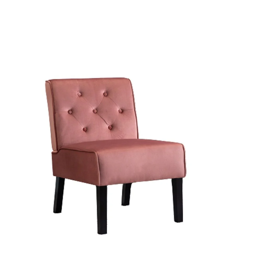Reese - Living Room Armless Button Tufted Pattern Accent Chair (Set of 2) - Image 22