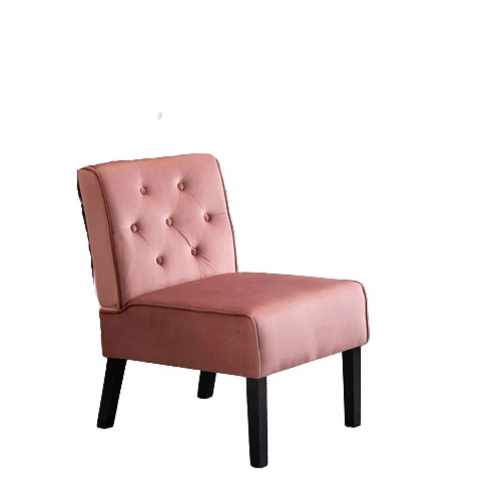 Reese - Living Room Armless Button Tufted Pattern Accent Chair (Set of 2) - Image 30