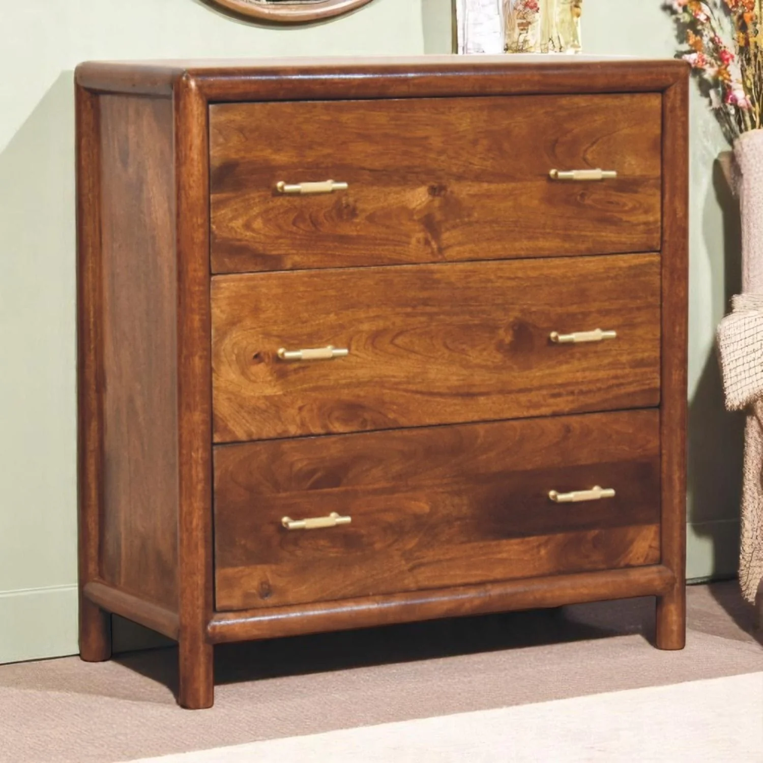Regency - 3 Drawer Chest - Brown - Image 3