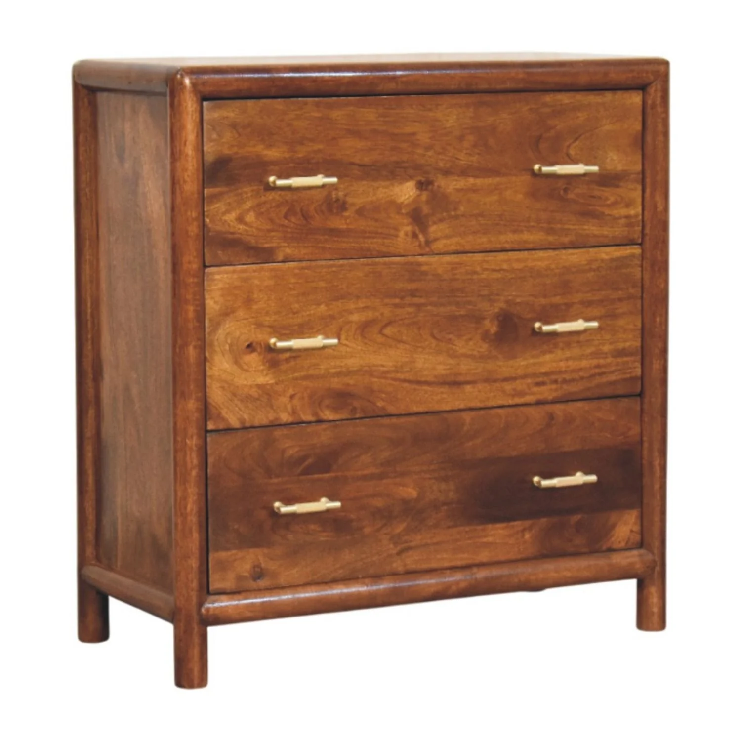 Regency - 3 Drawer Chest - Brown - Image 6