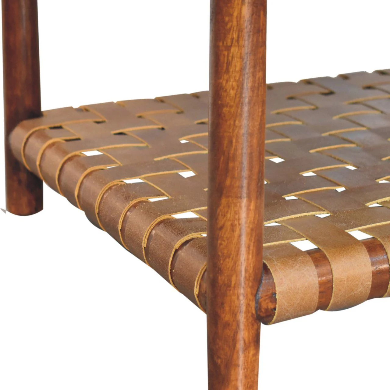 Regency - Woven Console Table With 2 Drawers - Brown - Image 7