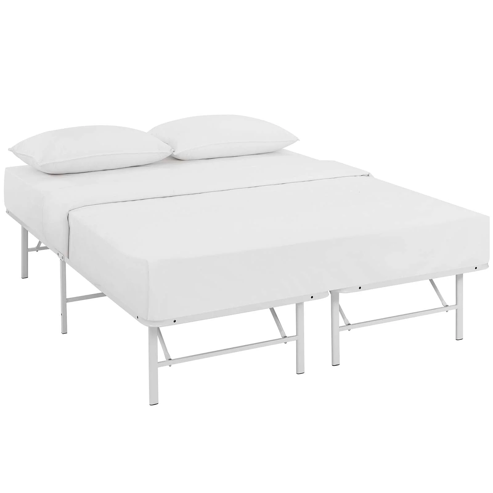 Reinforced Stainless Steel Folding Platform Bed Frame - Image 49