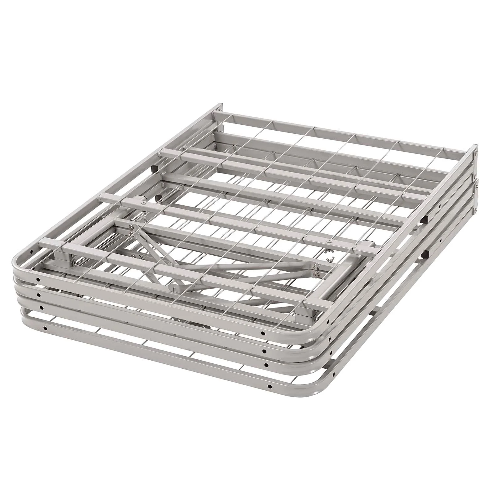 Reinforced Stainless Steel Folding Platform Bed Frame - Image 57