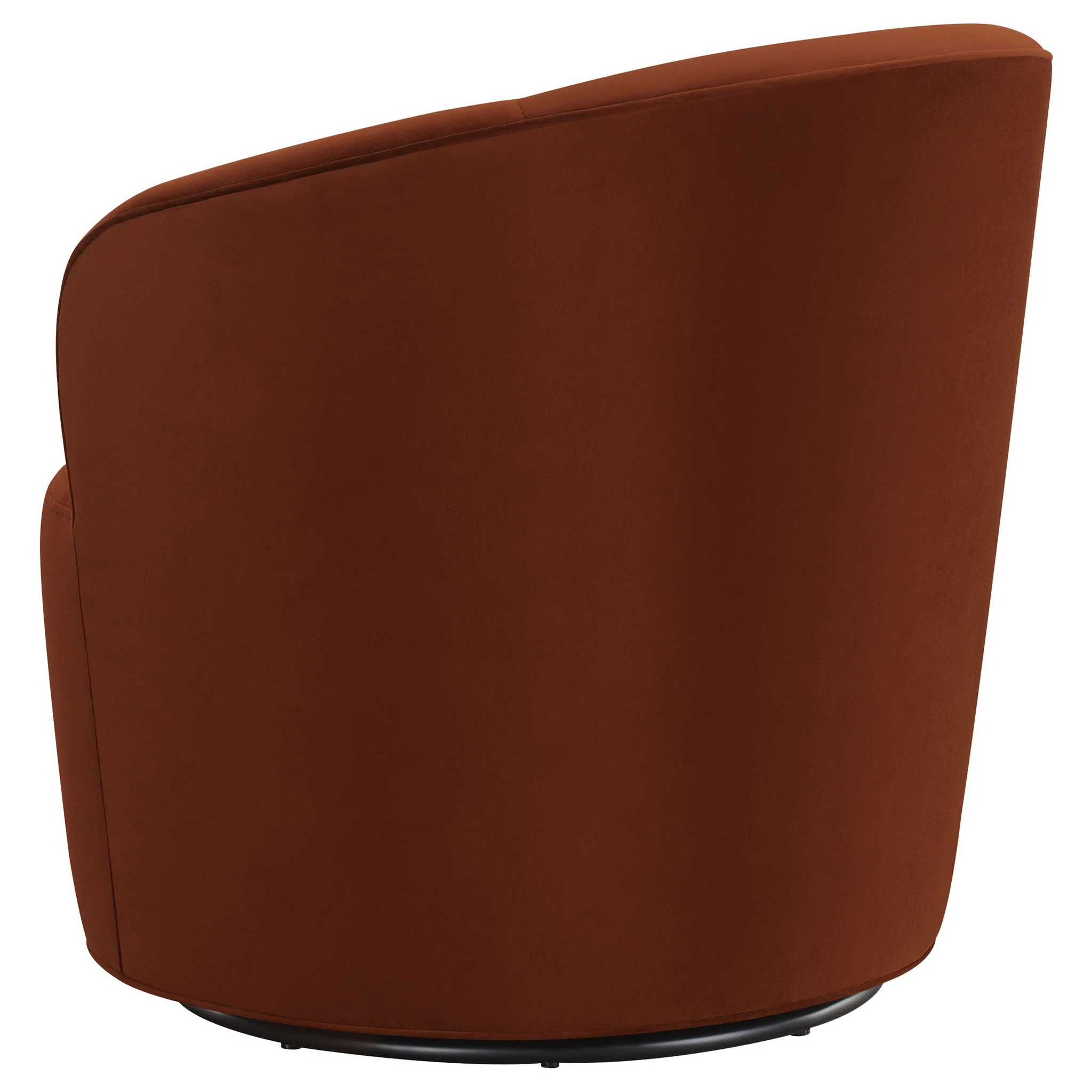 Resnick - Swivel Chair - Burnt Orange - Image 4