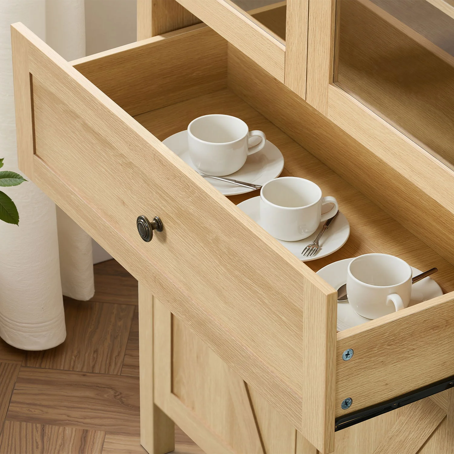 Retro Dome Cabinet With Large Storage Space - Image 3
