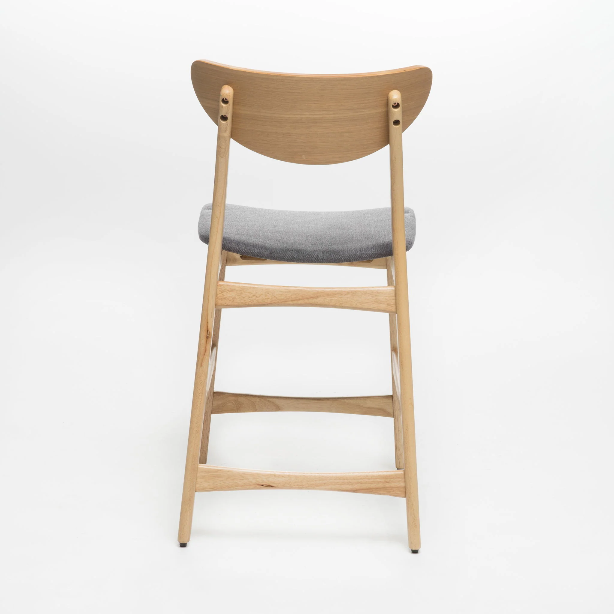 Retro Modern Counter Height Chair Set With Cushioned Seats - Image 5
