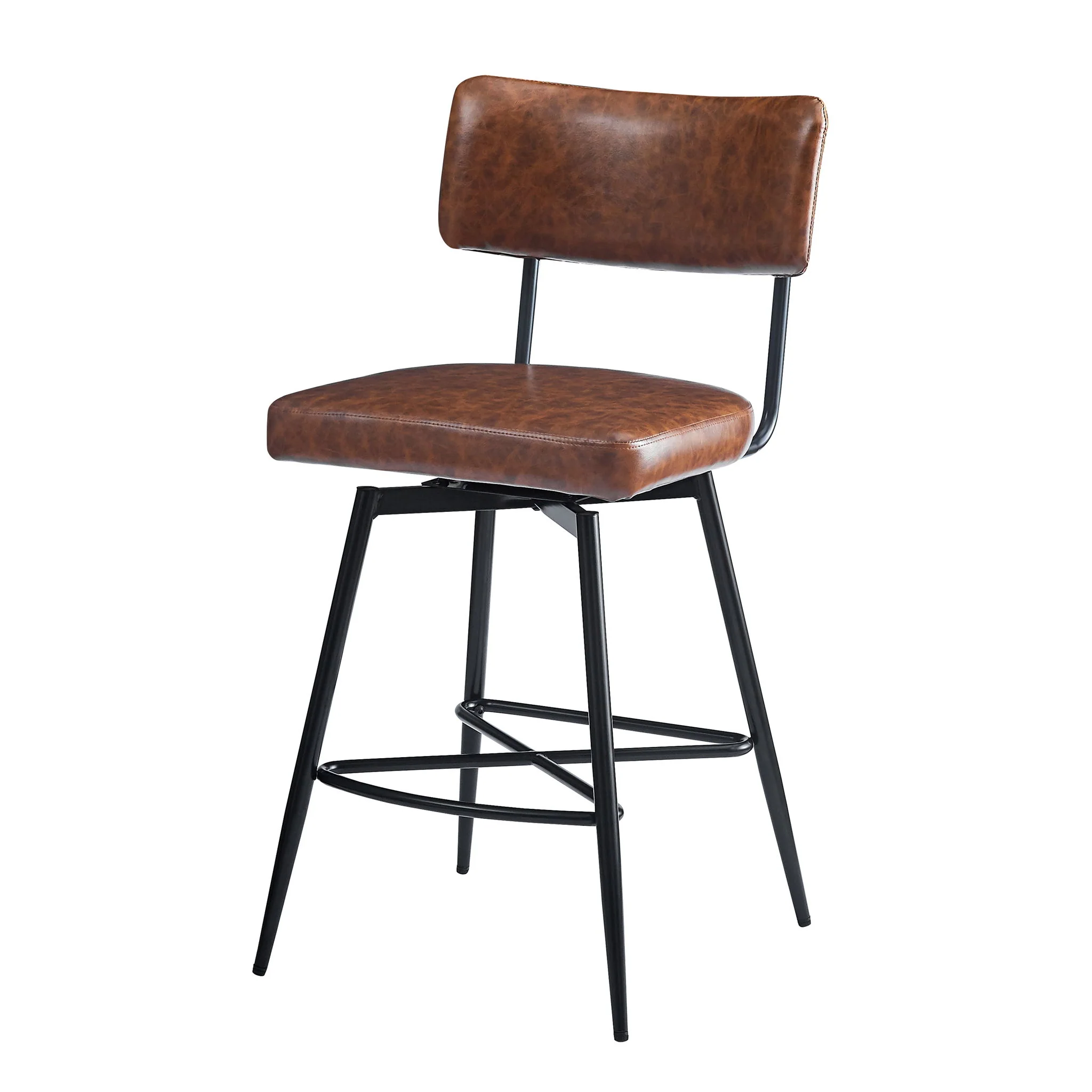 Retro Swivel Counter Stools (Set of 2) - Image 9