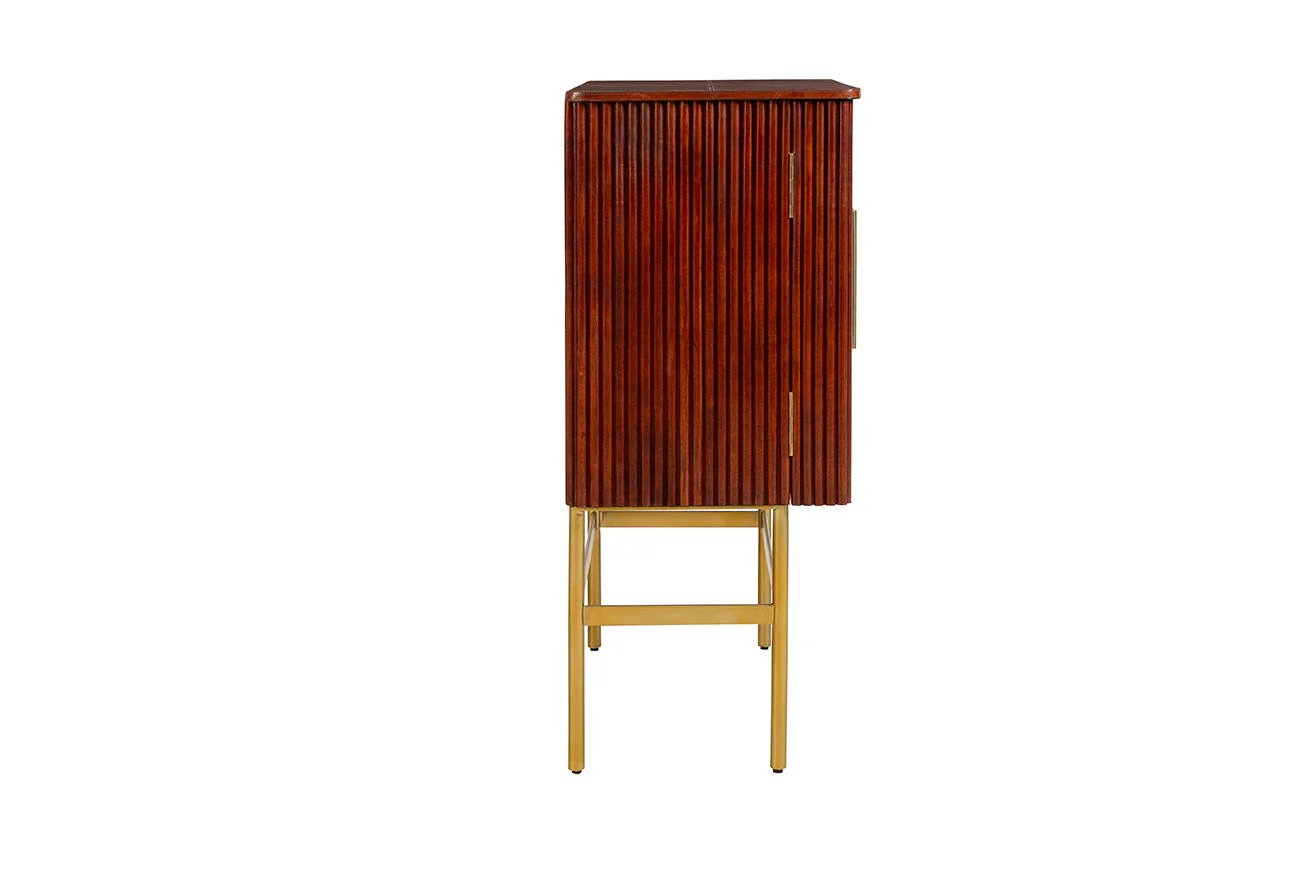 Ricky - Bar Cabinet - Dark Brown - Image 9