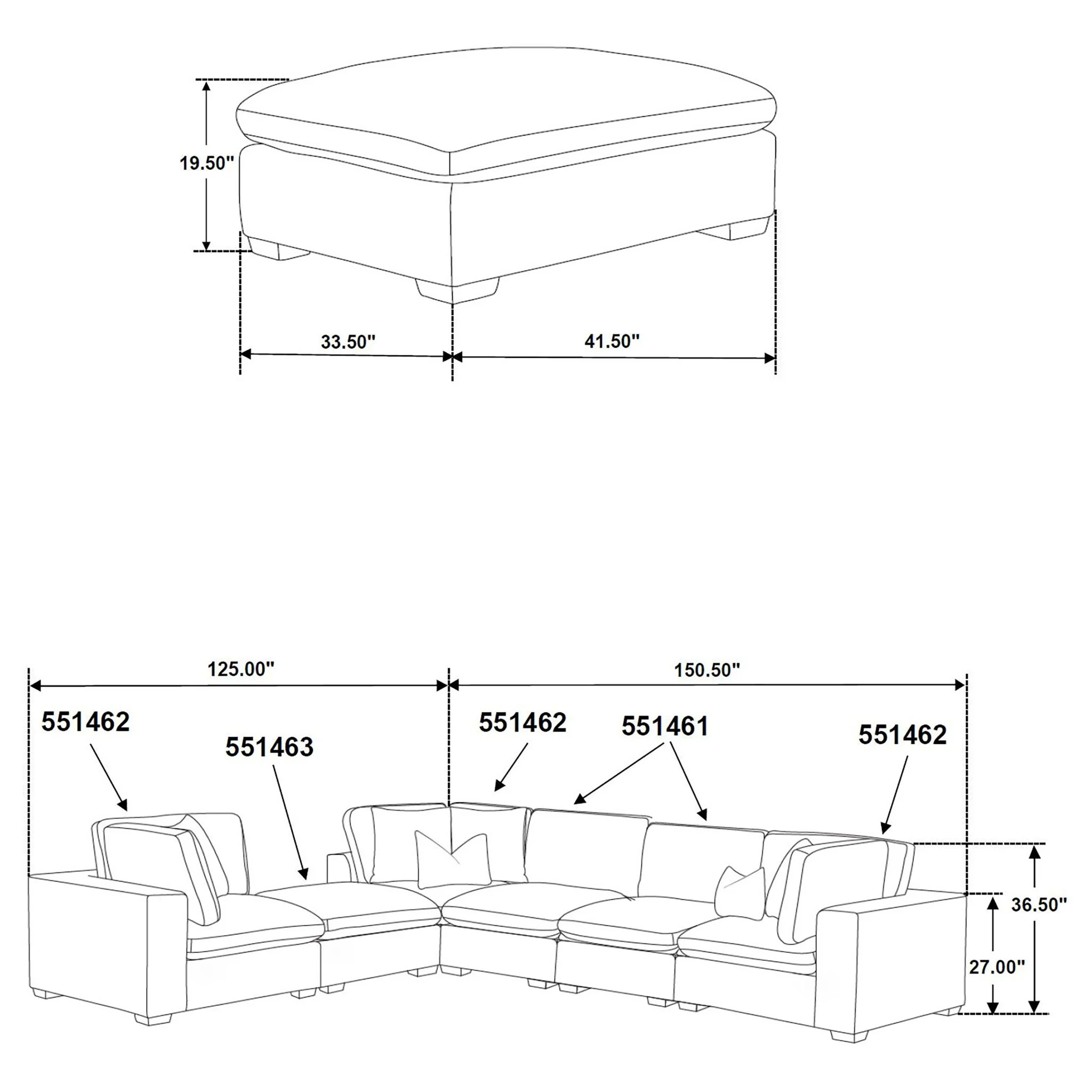Ridgemont - Sectional Sofa - Image 10